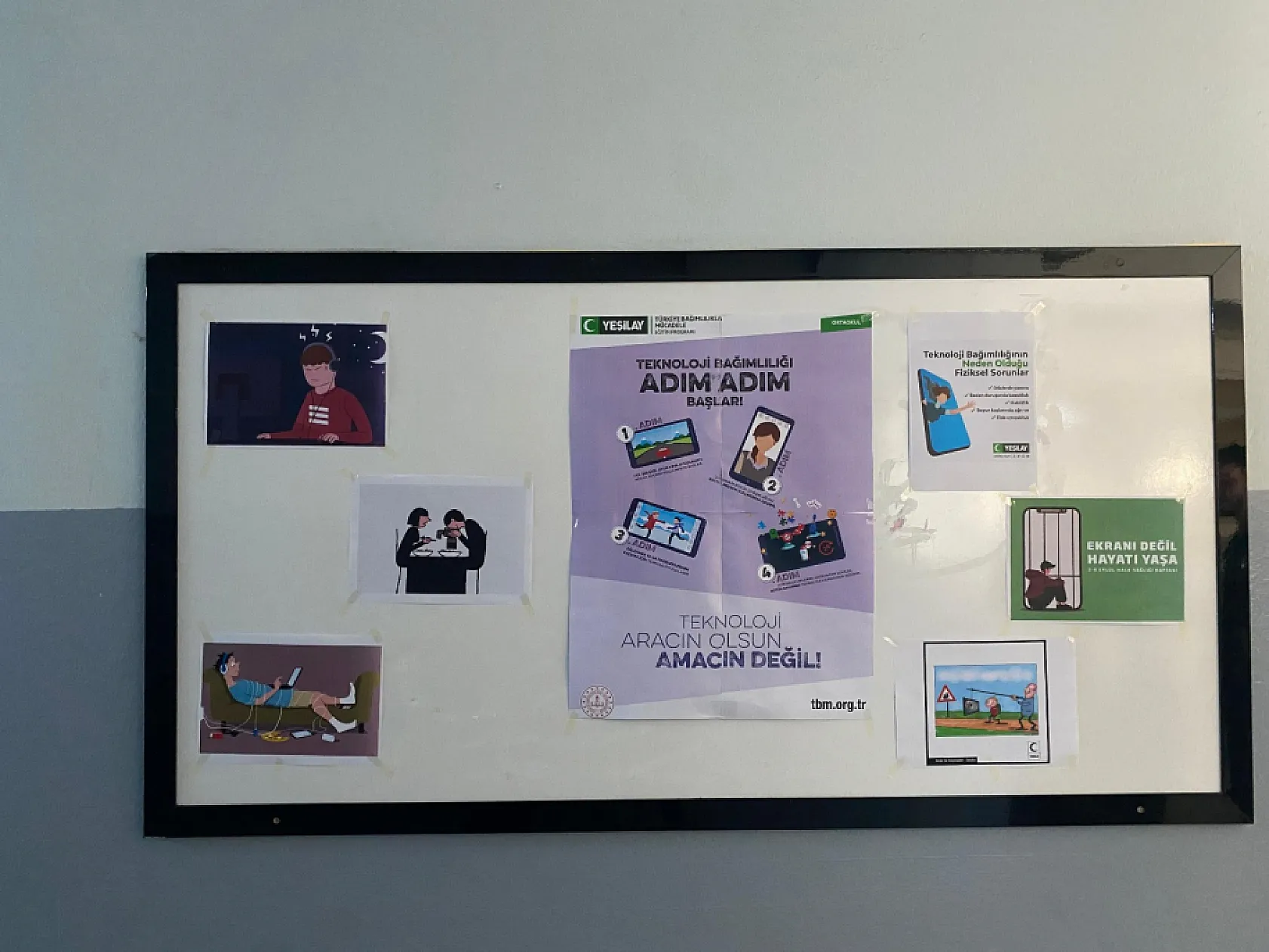 Çarşamba'da teknoloji bağımlılığına karşı farkındalık projesi düzenledi