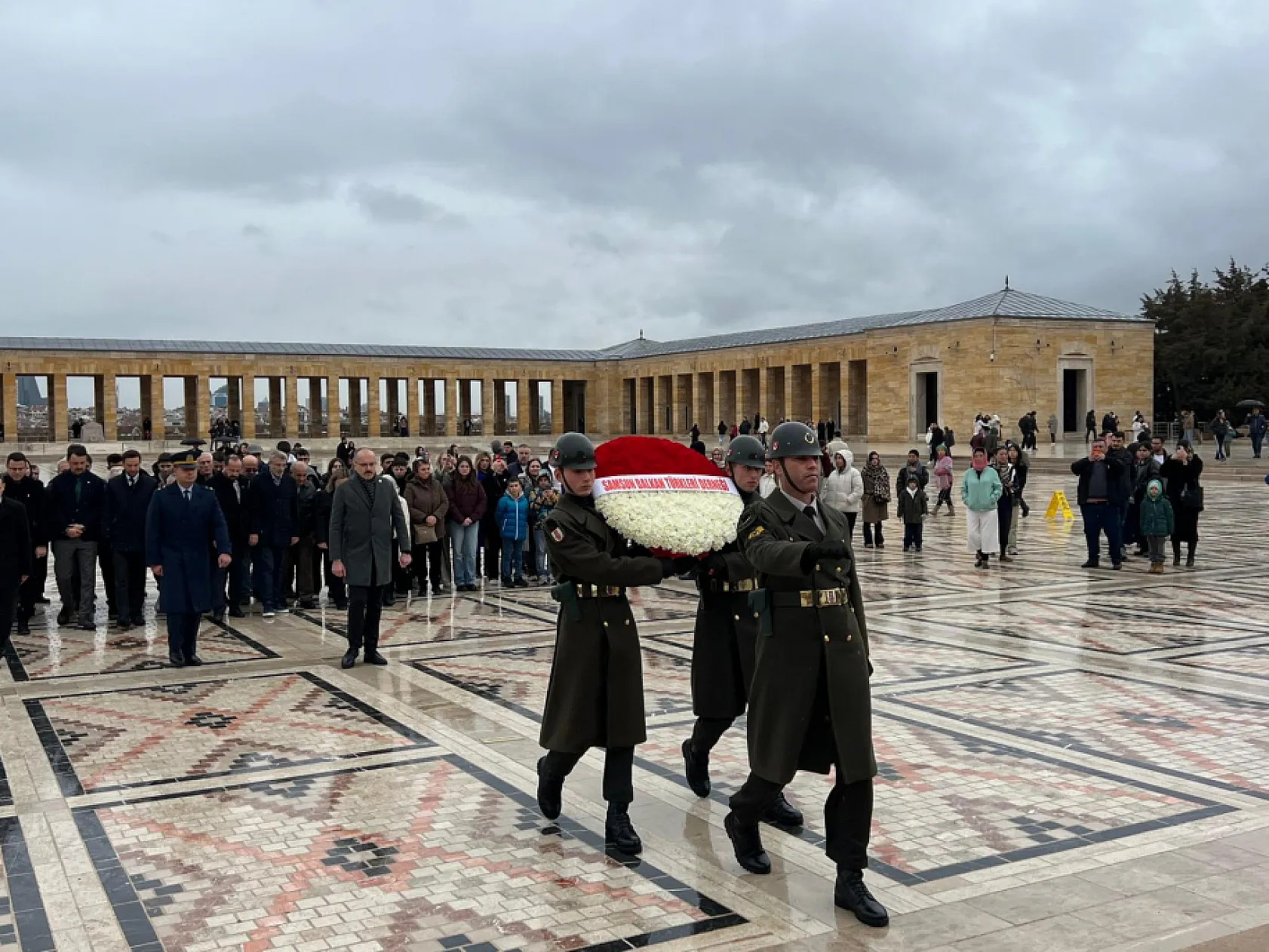Samsunlu mübadillerden Anıtkabir'de 103. yıl çıkartması