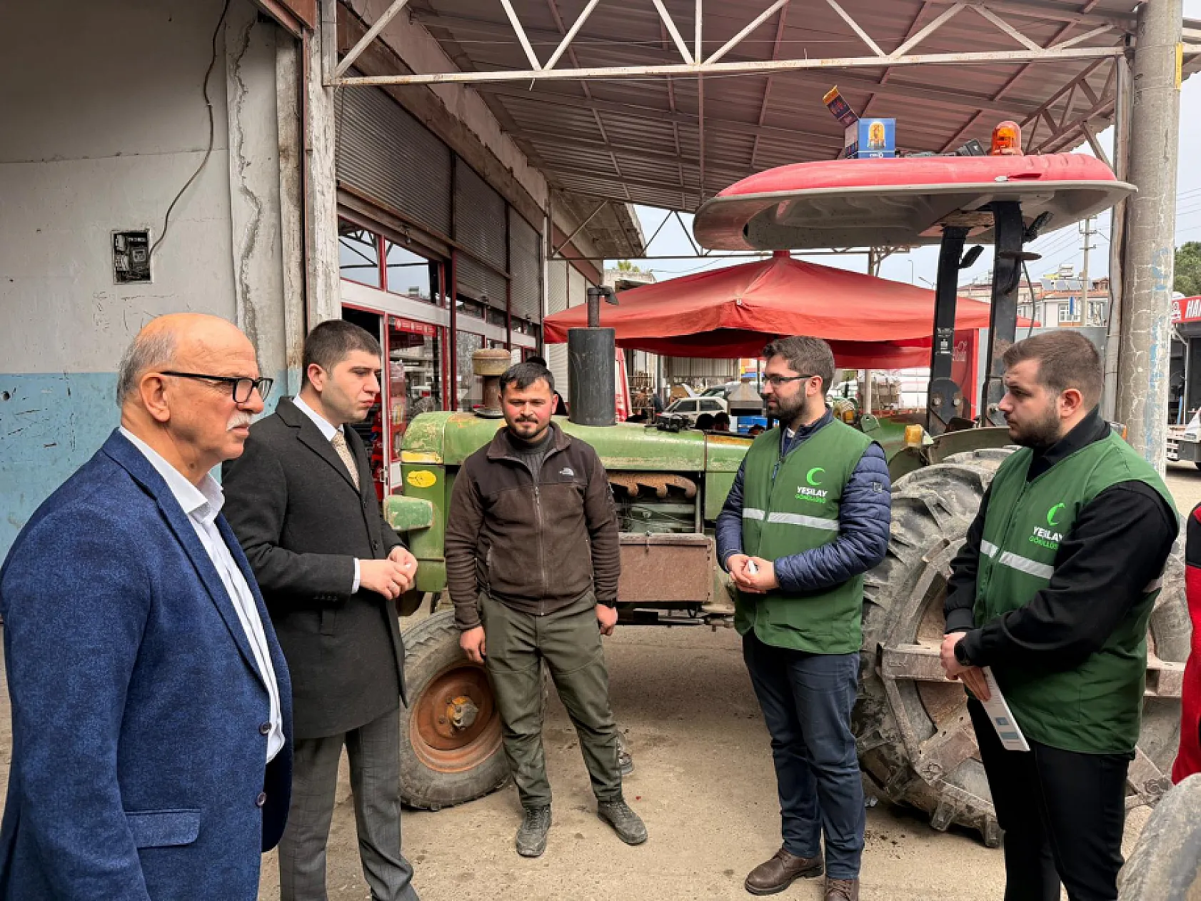 Bağımlılığa karşı sahadayız projesi Alaçam'da sürüyor