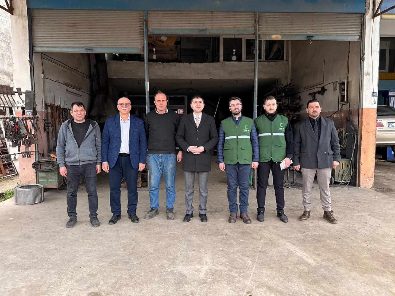 Bağımlılığa karşı sahadayız projesi Alaçam'da sürüyor