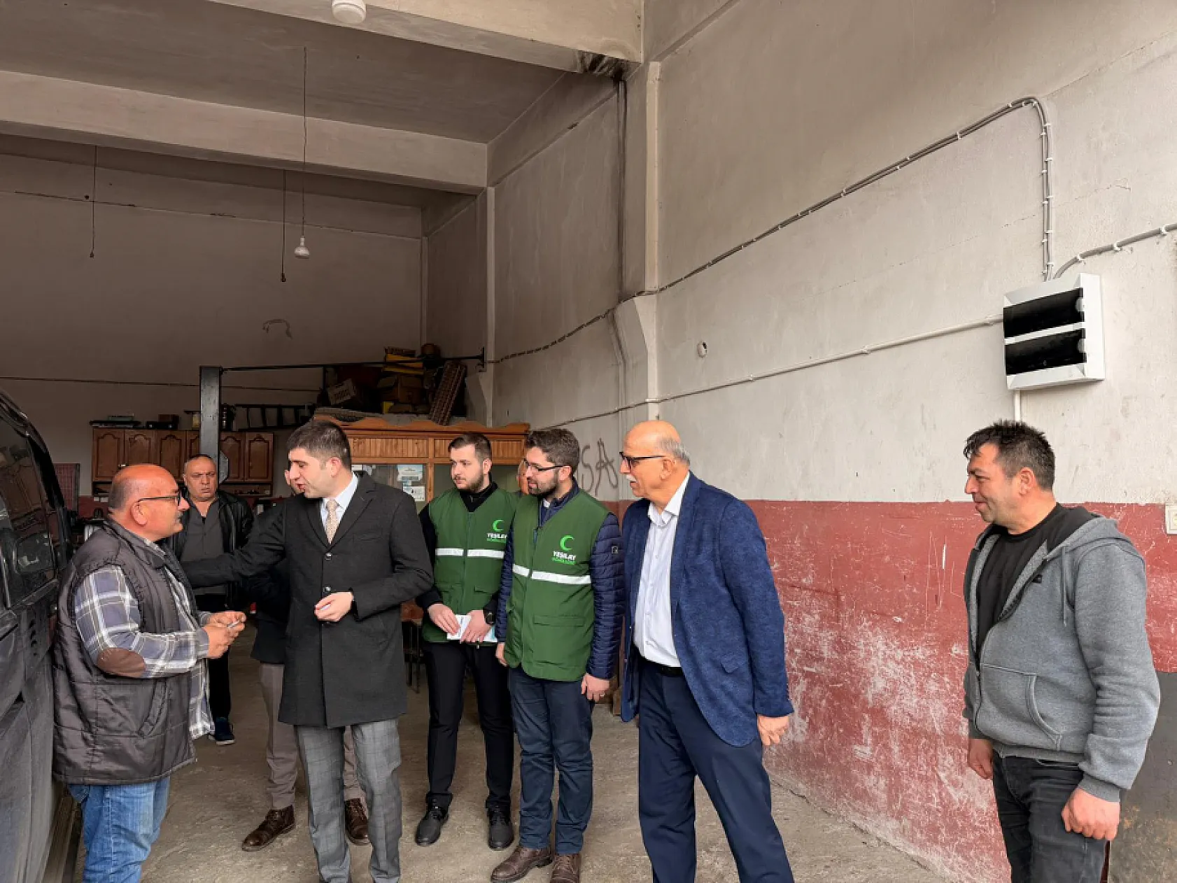 Bağımlılığa karşı sahadayız projesi Alaçam'da sürüyor