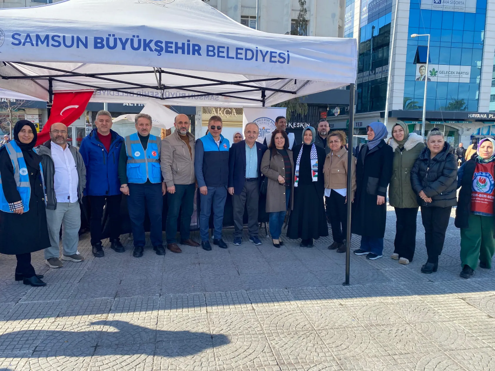 Samsun'da Gazze için kermes: Gelir Sumud Filosu'na aktarılacak