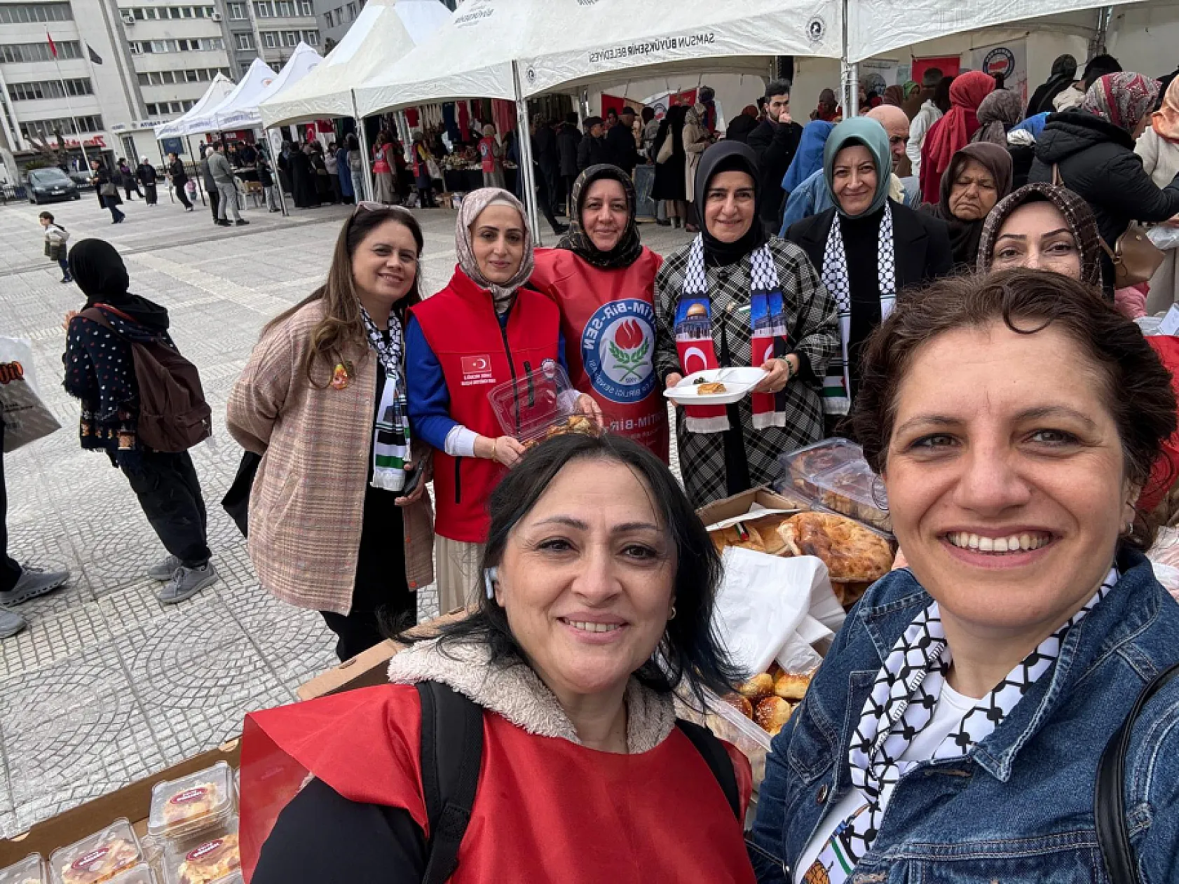 Samsun'da Gazze için kermes: Gelir Sumud Filosu'na aktarılacak
