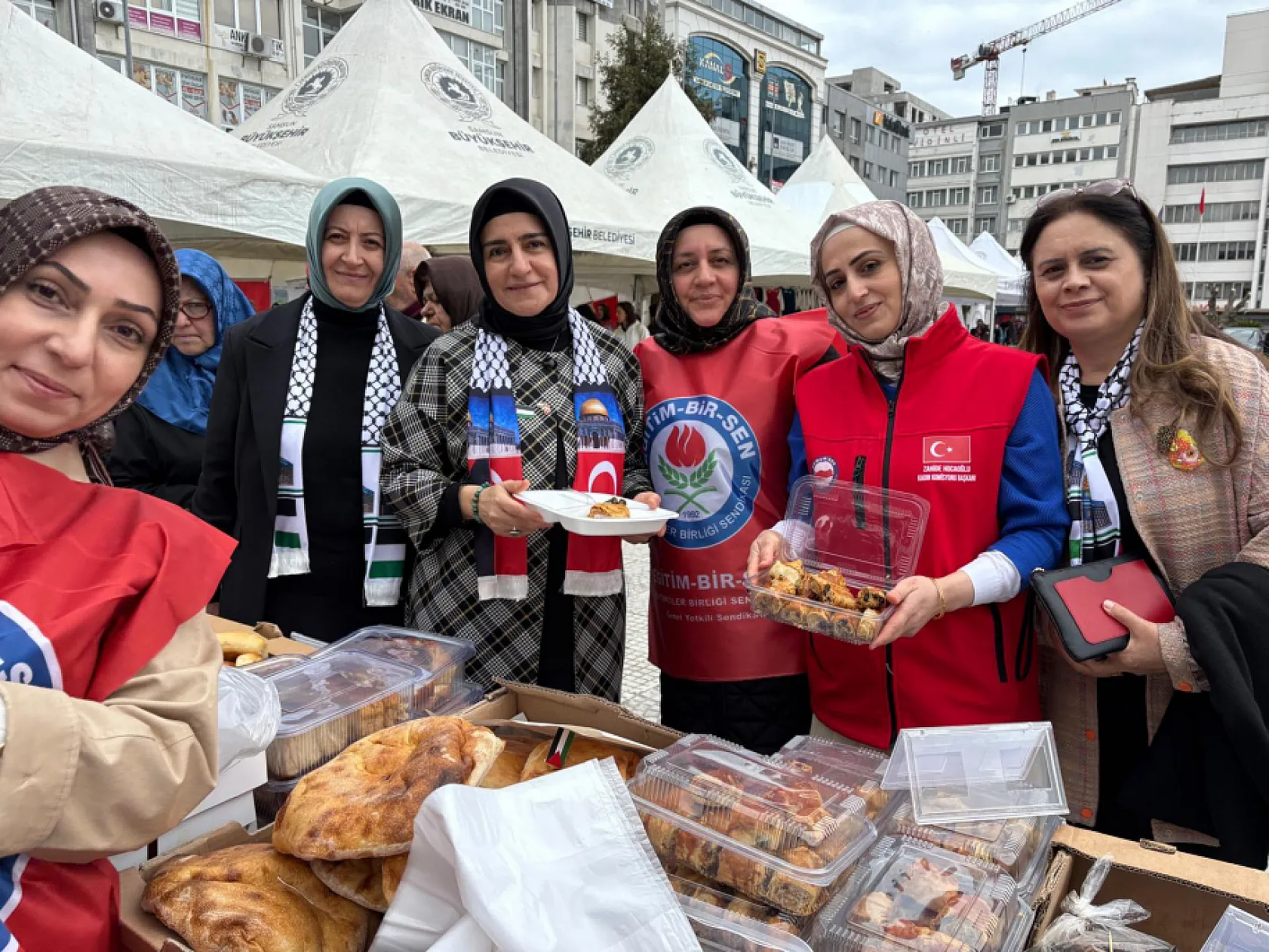 Samsun'da Gazze için kermes: Gelir Sumud Filosu'na aktarılacak