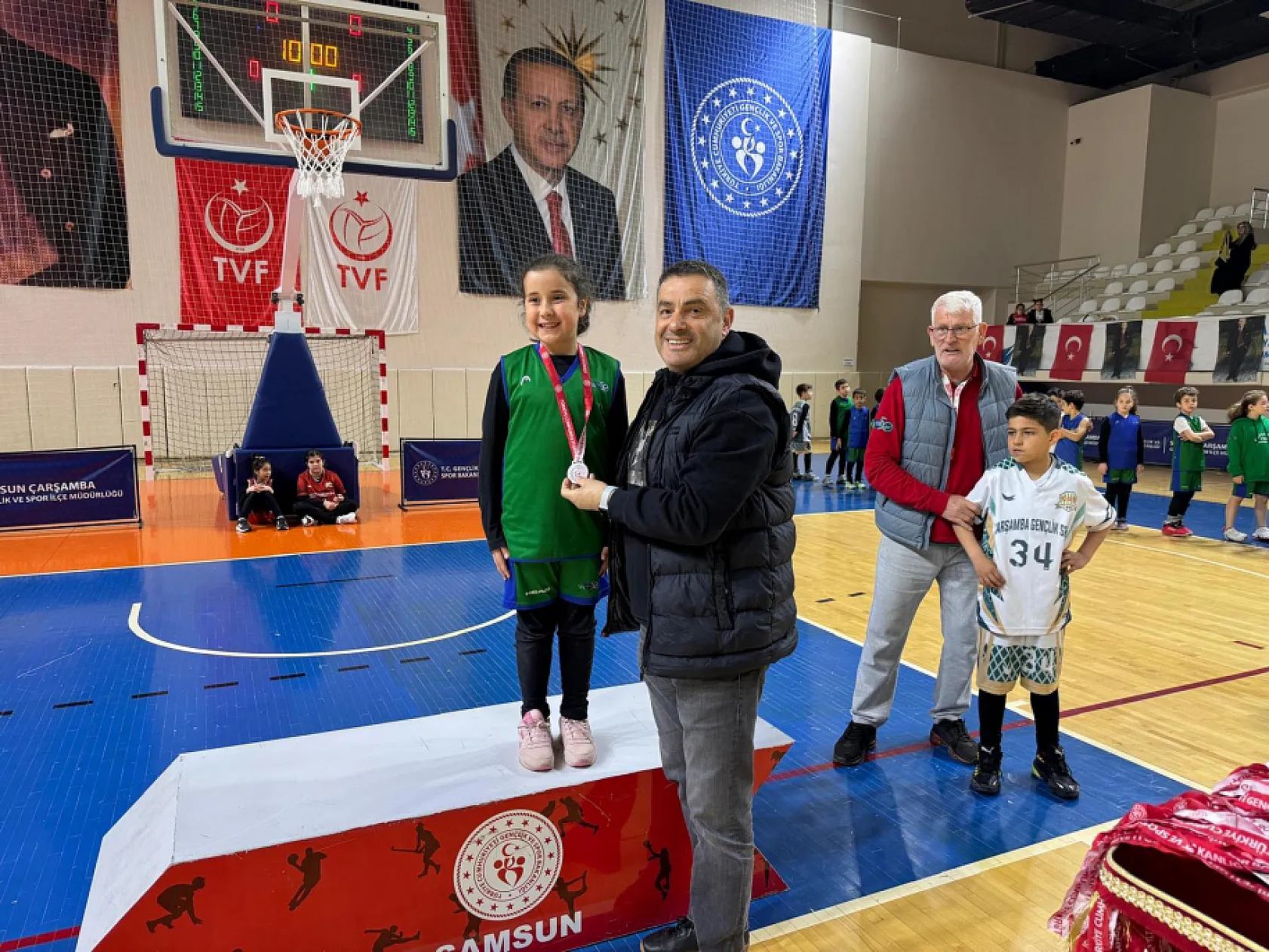 Çarşamba'da 3x3 basketbol turnuvası nefes kesti