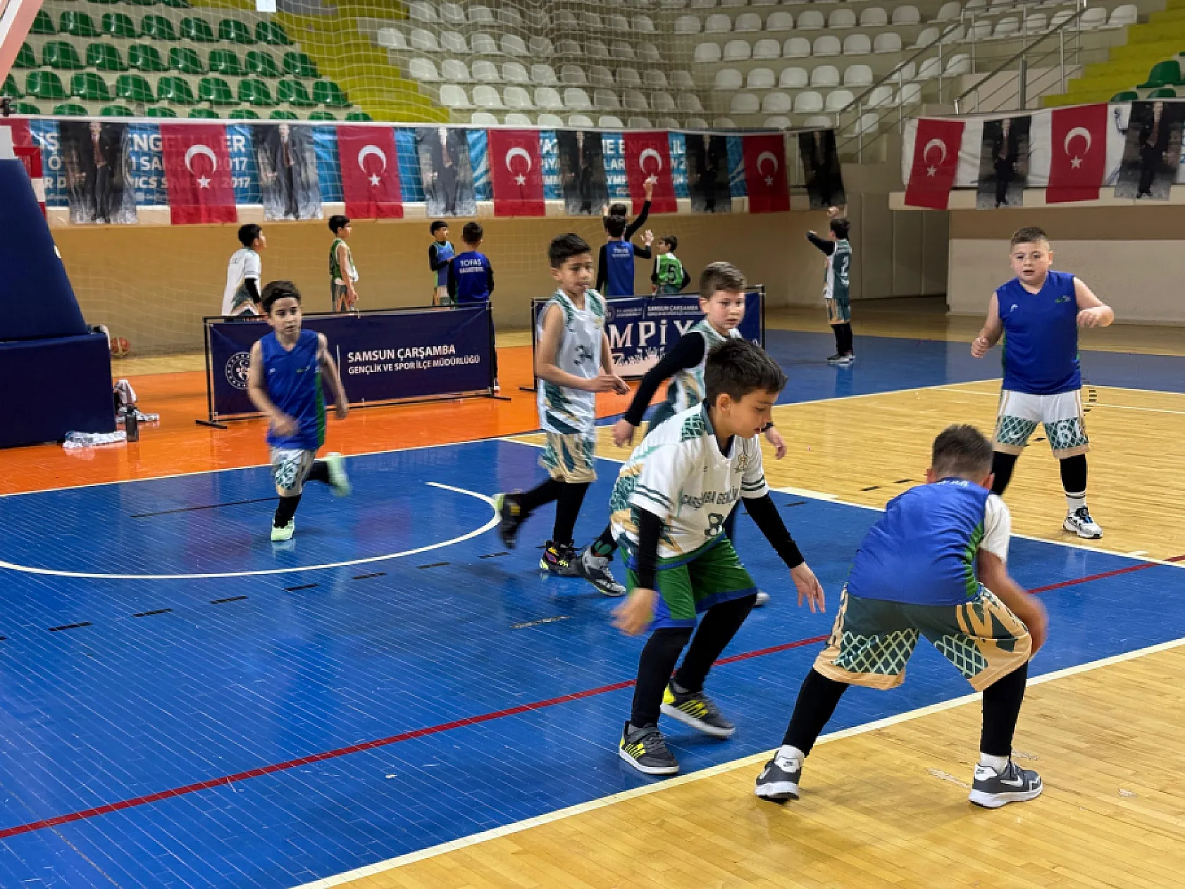 Çarşamba'da 3x3 basketbol turnuvası nefes kesti