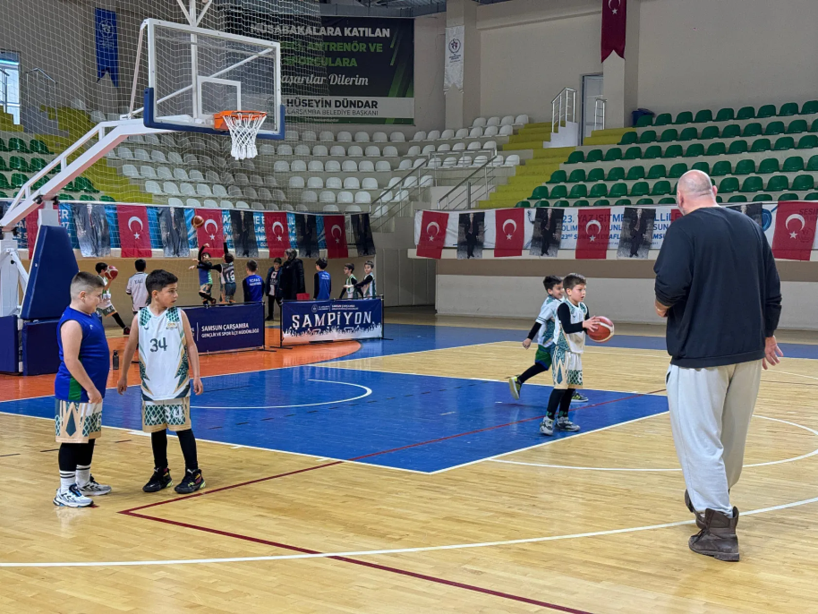 Çarşamba'da 3x3 basketbol turnuvası nefes kesti
