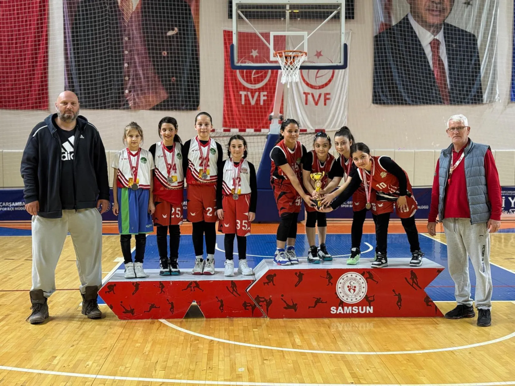 Çarşamba'da 3x3 basketbol turnuvası nefes kesti