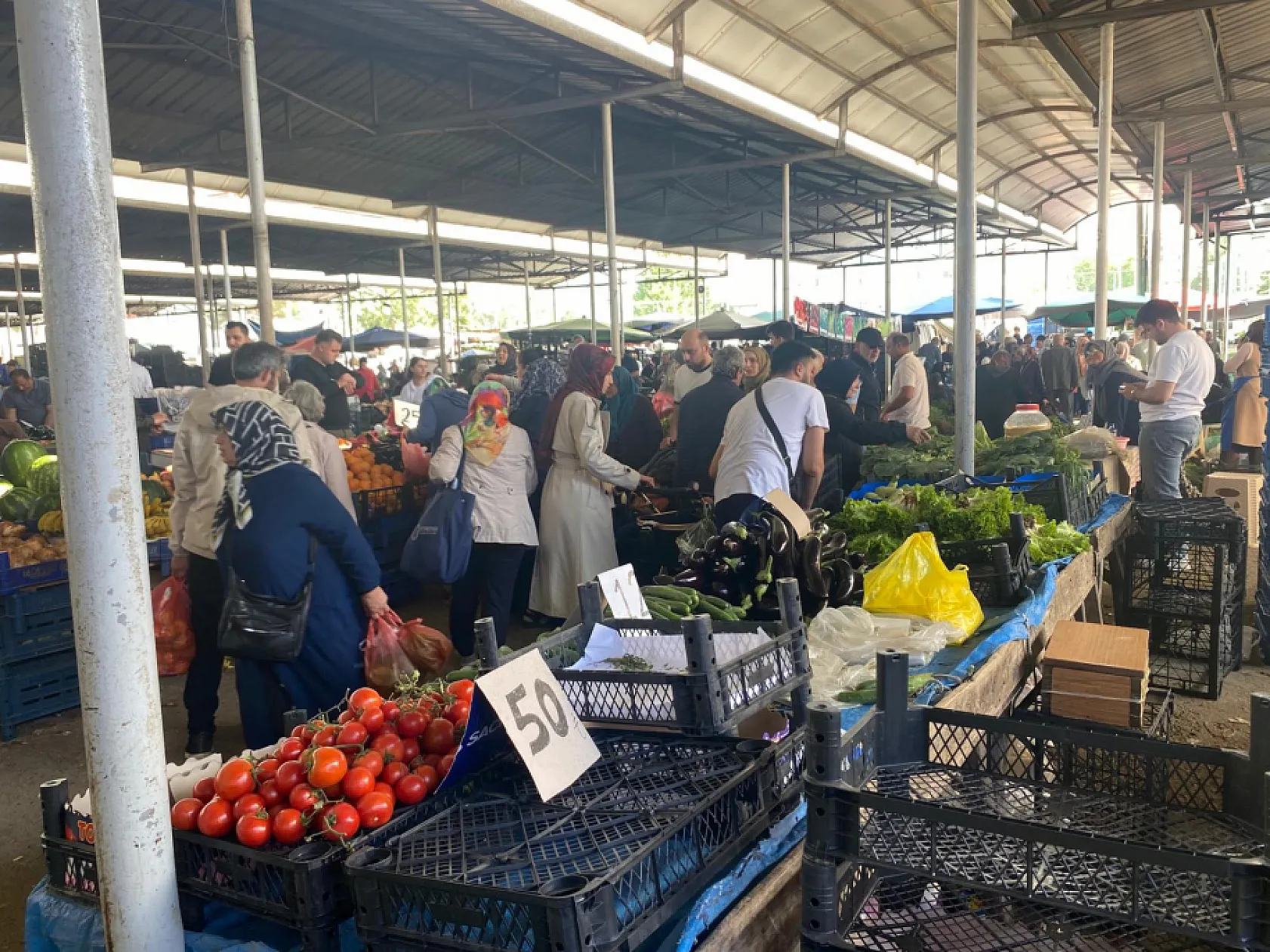 Pazarlarda Kurban Bayramı hareketliliği
