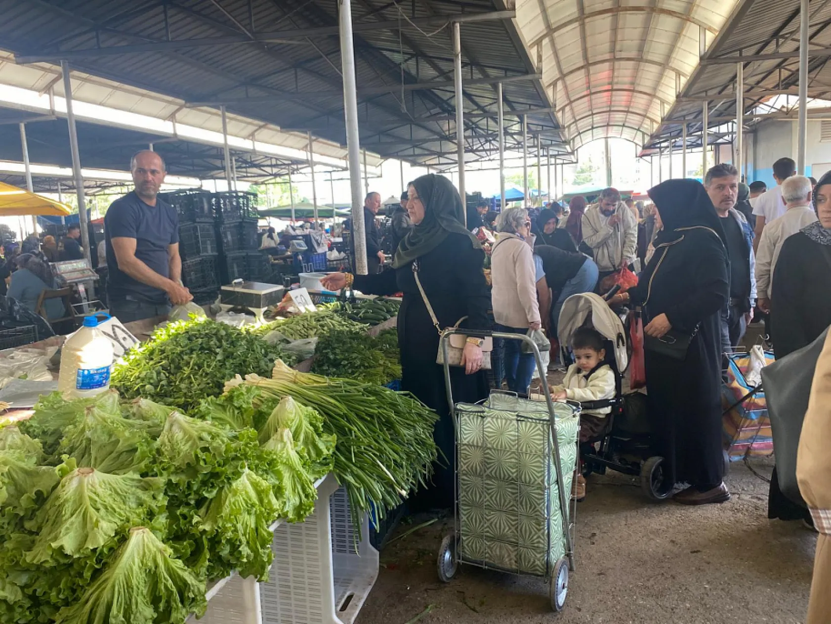Pazarlarda Kurban Bayramı hareketliliği