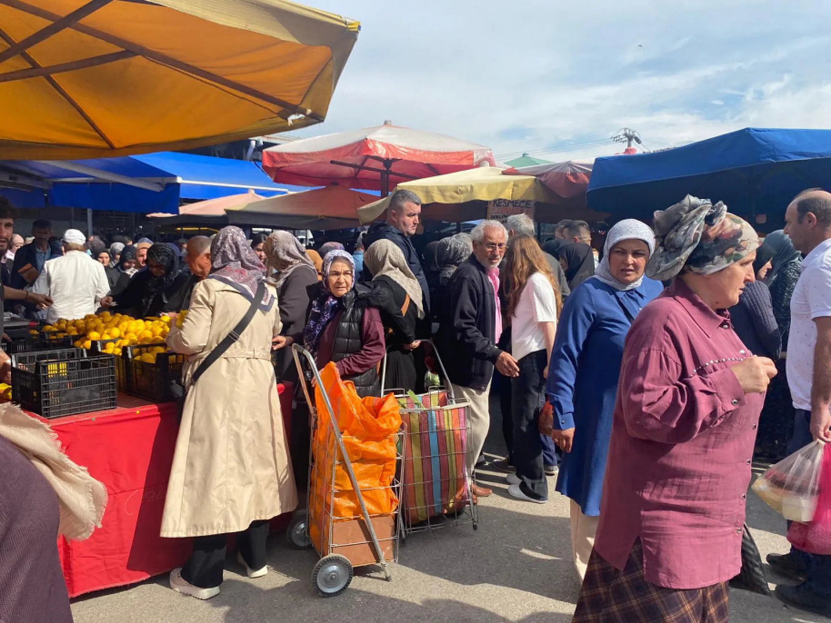 Pazarlarda Kurban Bayramı hareketliliği