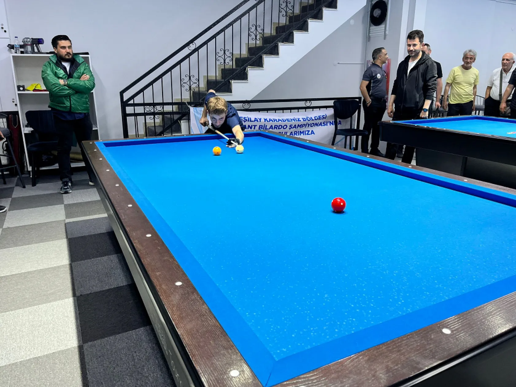 Yeşilay Karadeniz Bölgesi 3 Bant Bilardo Şampiyonası Samsun'da tamamlandı
