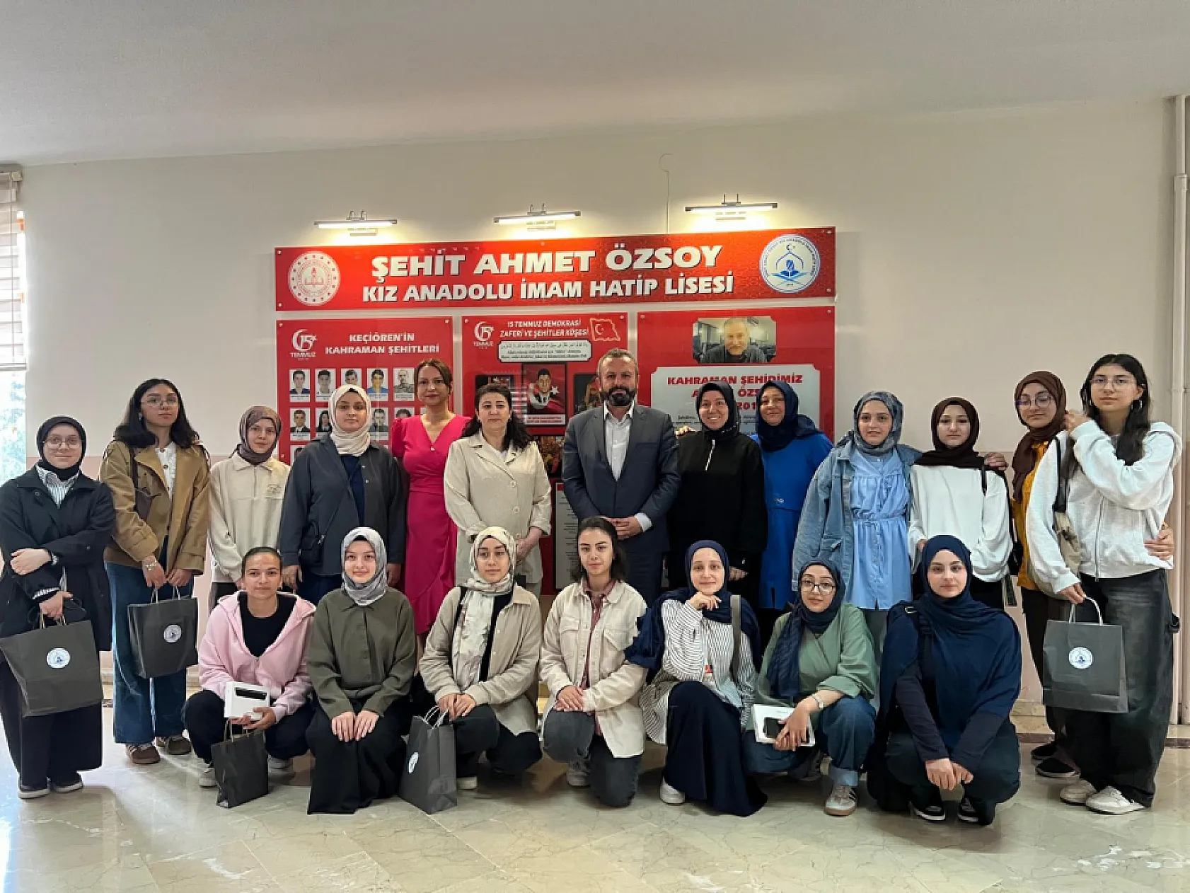 Evliya Çelebi Öğrenci Değişim Programı kapsamında 'Vefanın İzinde' projesi tamamlandı