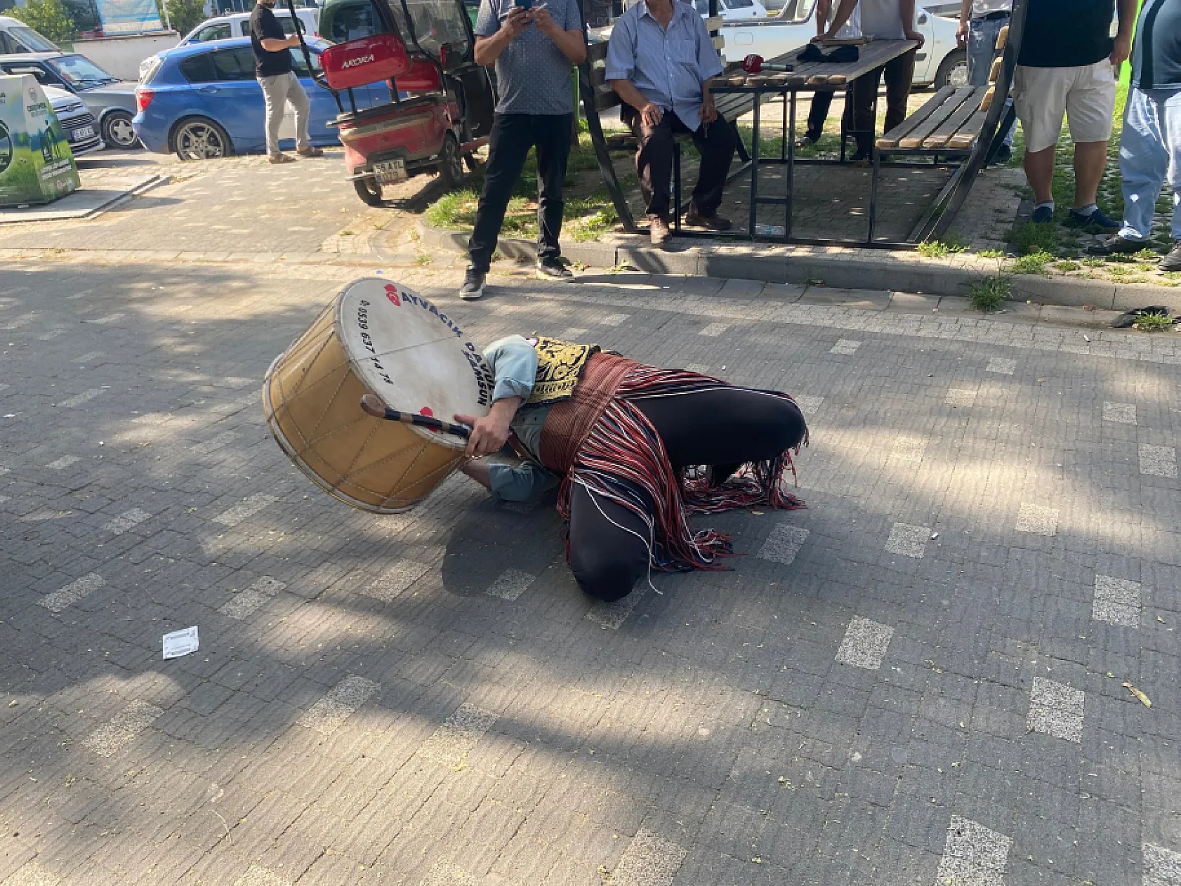 Samsun geleneği, bir davul, bir zurna