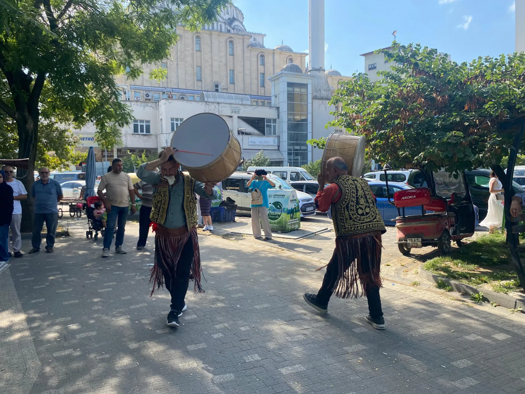 Samsun geleneği, bir davul, bir zurna