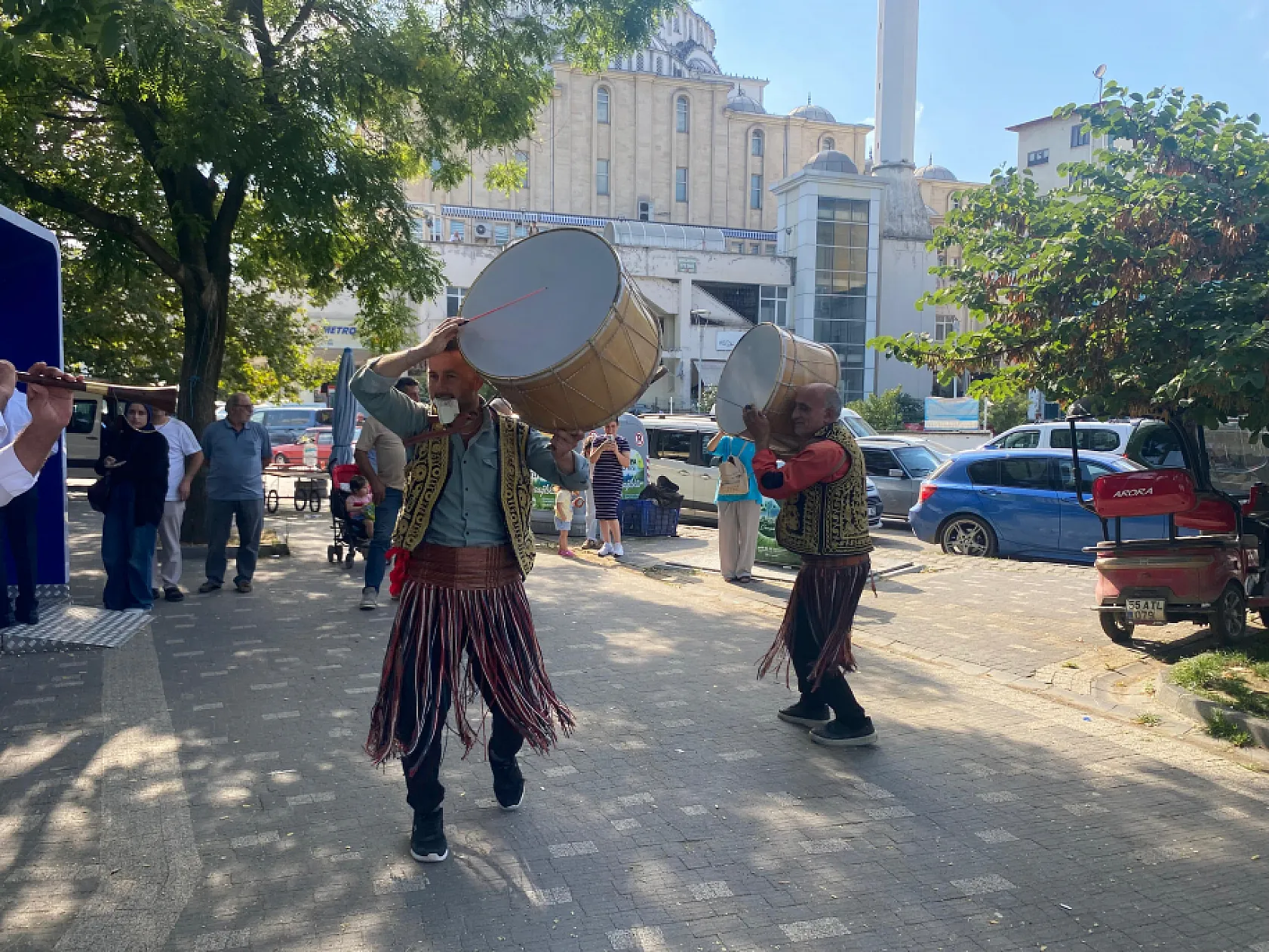 Samsun geleneği, bir davul, bir zurna