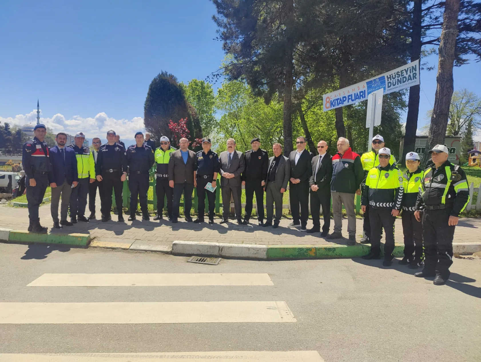 Çarşamba'da trafik haftası bilgilendirmesi