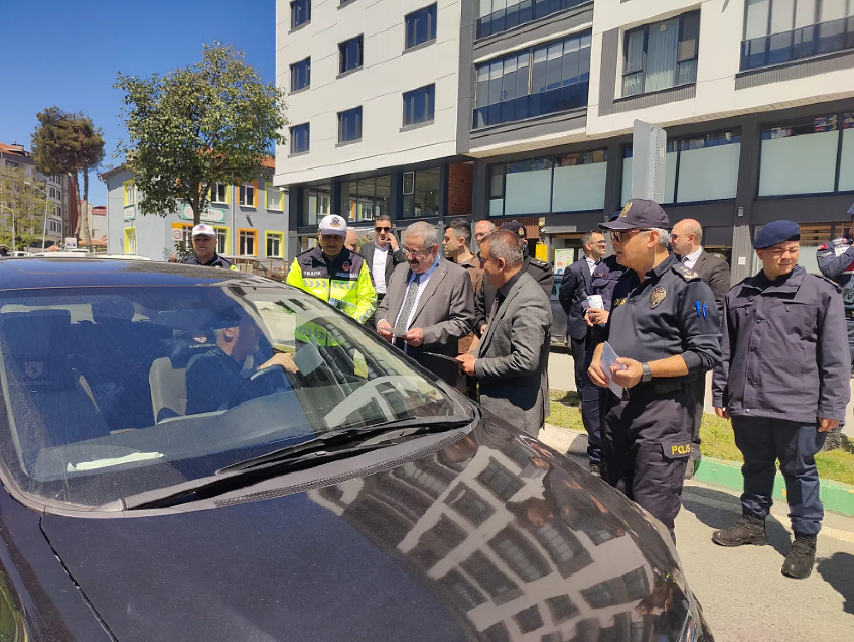 Çarşamba'da trafik haftası bilgilendirmesi