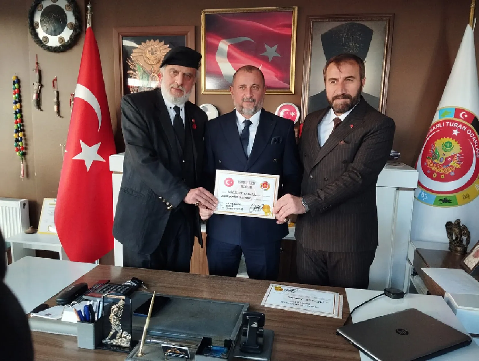 Osmanlı Turan Teşkilatı Çarşamba İlçe Başkanlığı açıldı