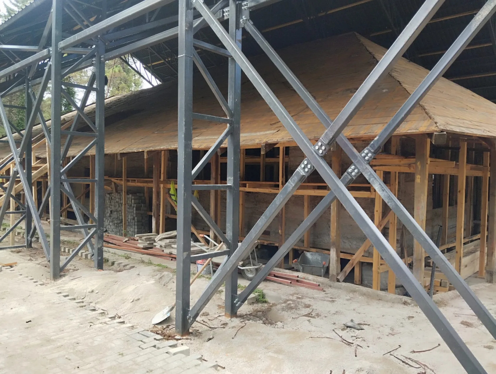 8,5 asırlık Göğceli çivisiz camii geleceğe hazırlanıyor