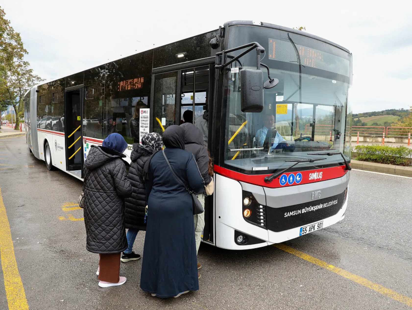 Kentiçi otobüs hatlarında rekor yolcu sayısına ulaşıldı!