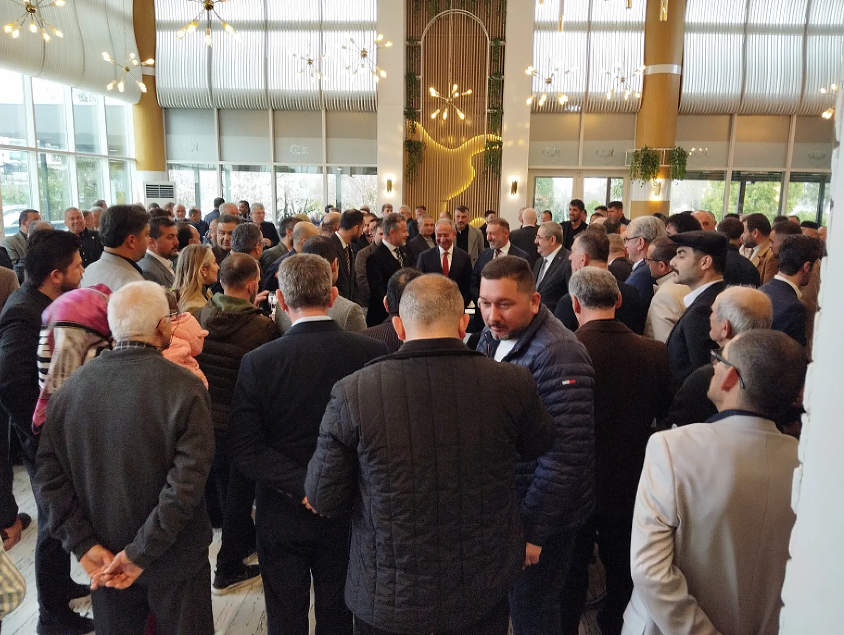 Çarşamba protokolü bayramda bir araya geldi