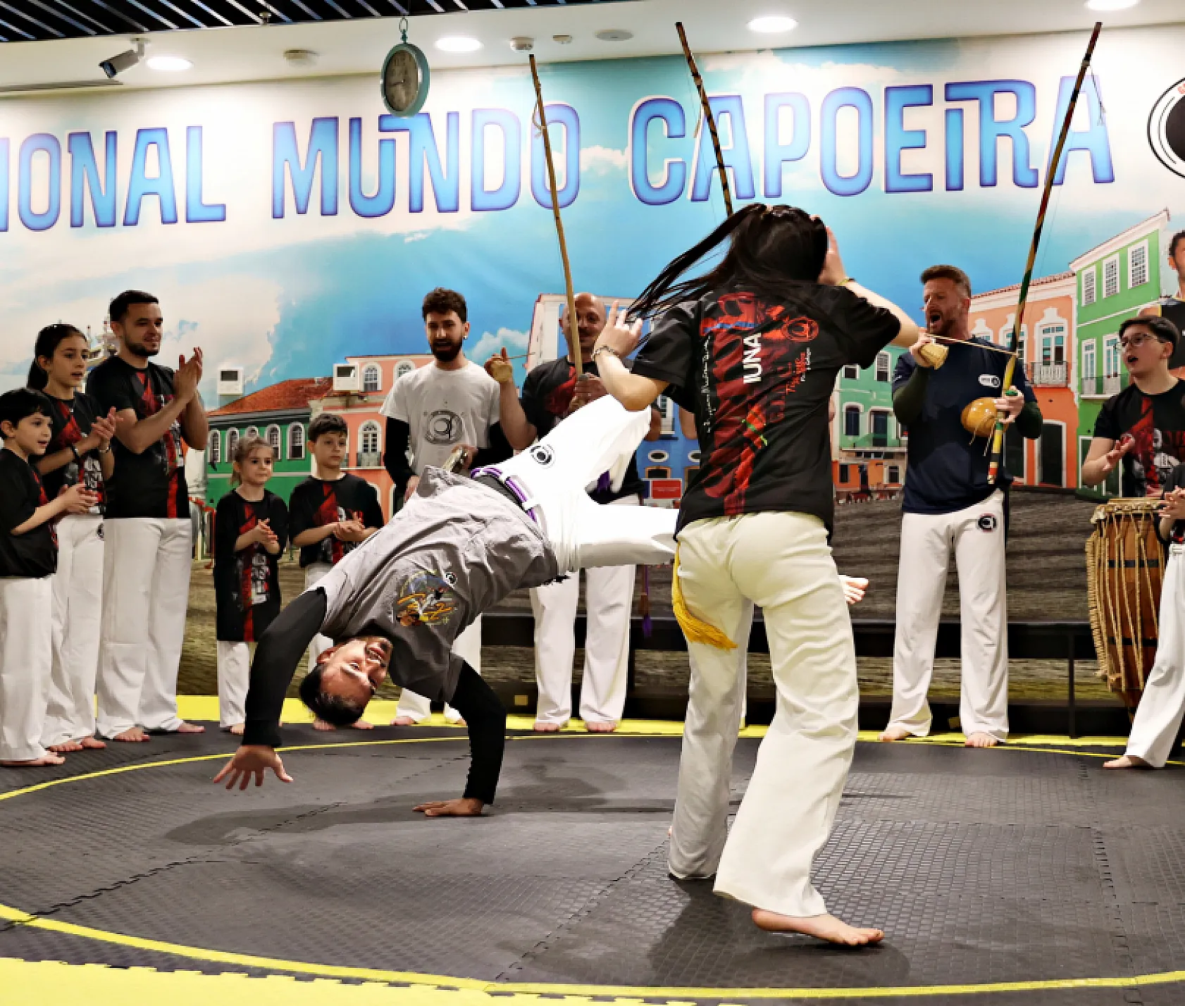 Samsun'da 25 yıllık capoeira hikayesi
