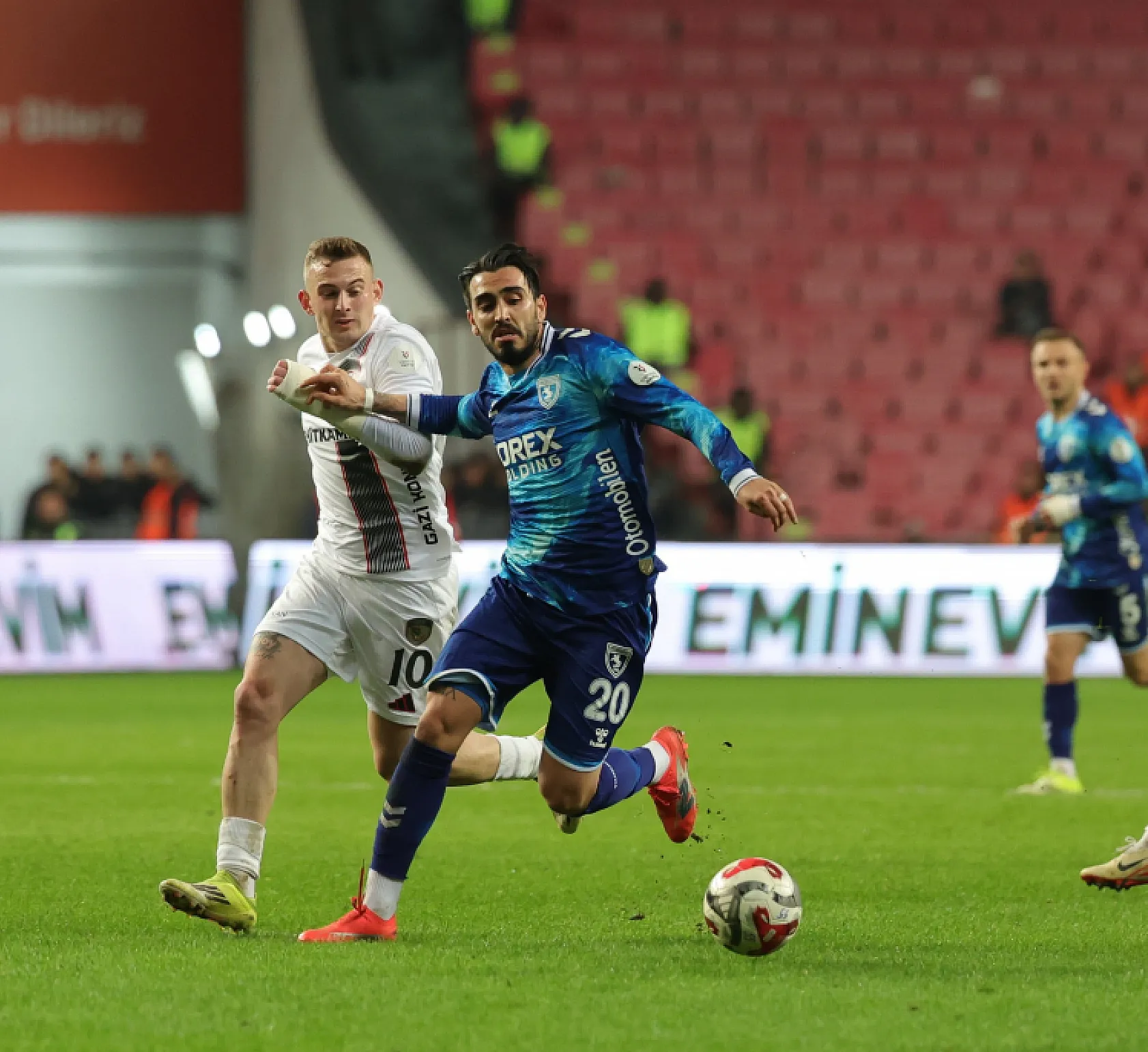 Samsunspor-Gaziantep FK Maçından Kareler
