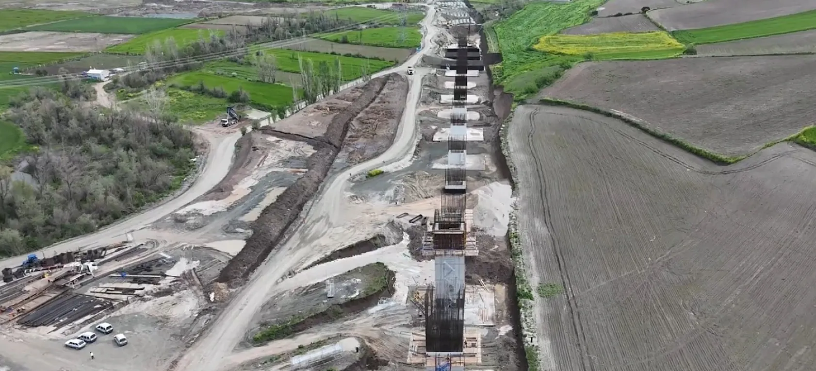 Samsun'a gelecek hızlı tren hattında iki etabın ihalesi tamamlandı