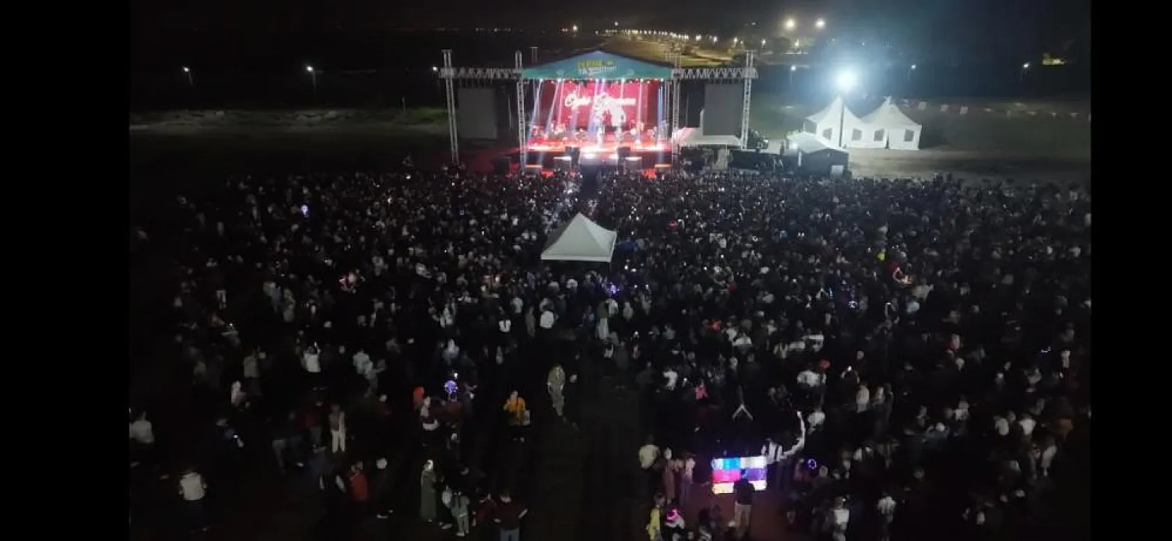 Terme Yaz Festivali coşkuyla başladı: Öykü Gürman sahnesi büyük ilgi gördü