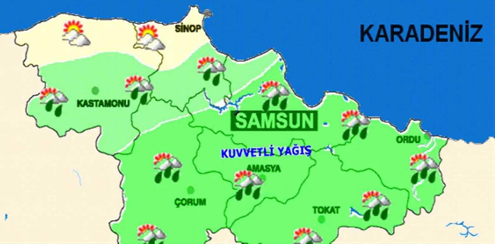 Samsun'da içme suyu doluluk oranları zirveye çıktı