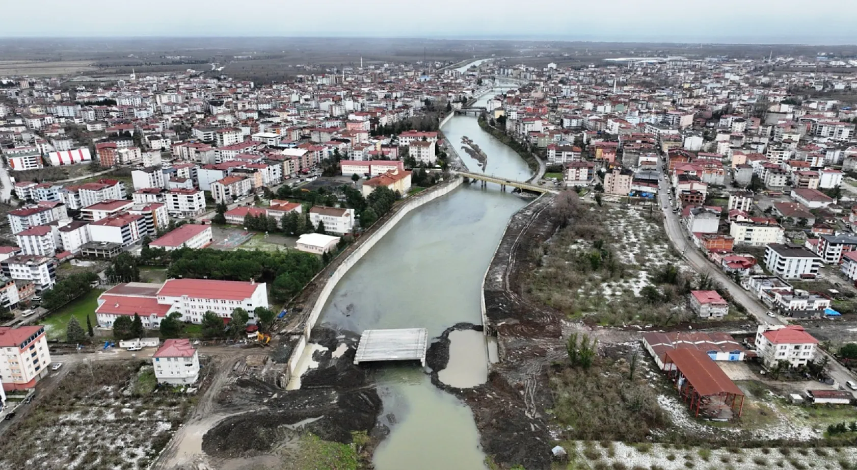 Samsun'da taşkına milyarlık önlem: Dev projelerde sona yaklaşılıyor