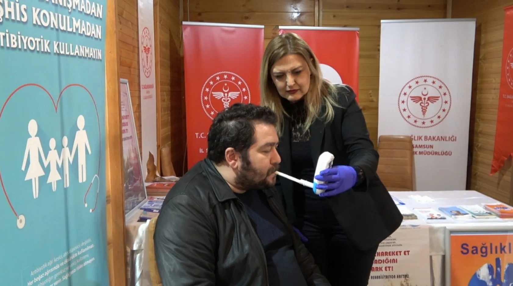 Samsun'da Pulmoner Rehabilitasyon Haftası'nda akciğer sağlığına dikkat çekildi