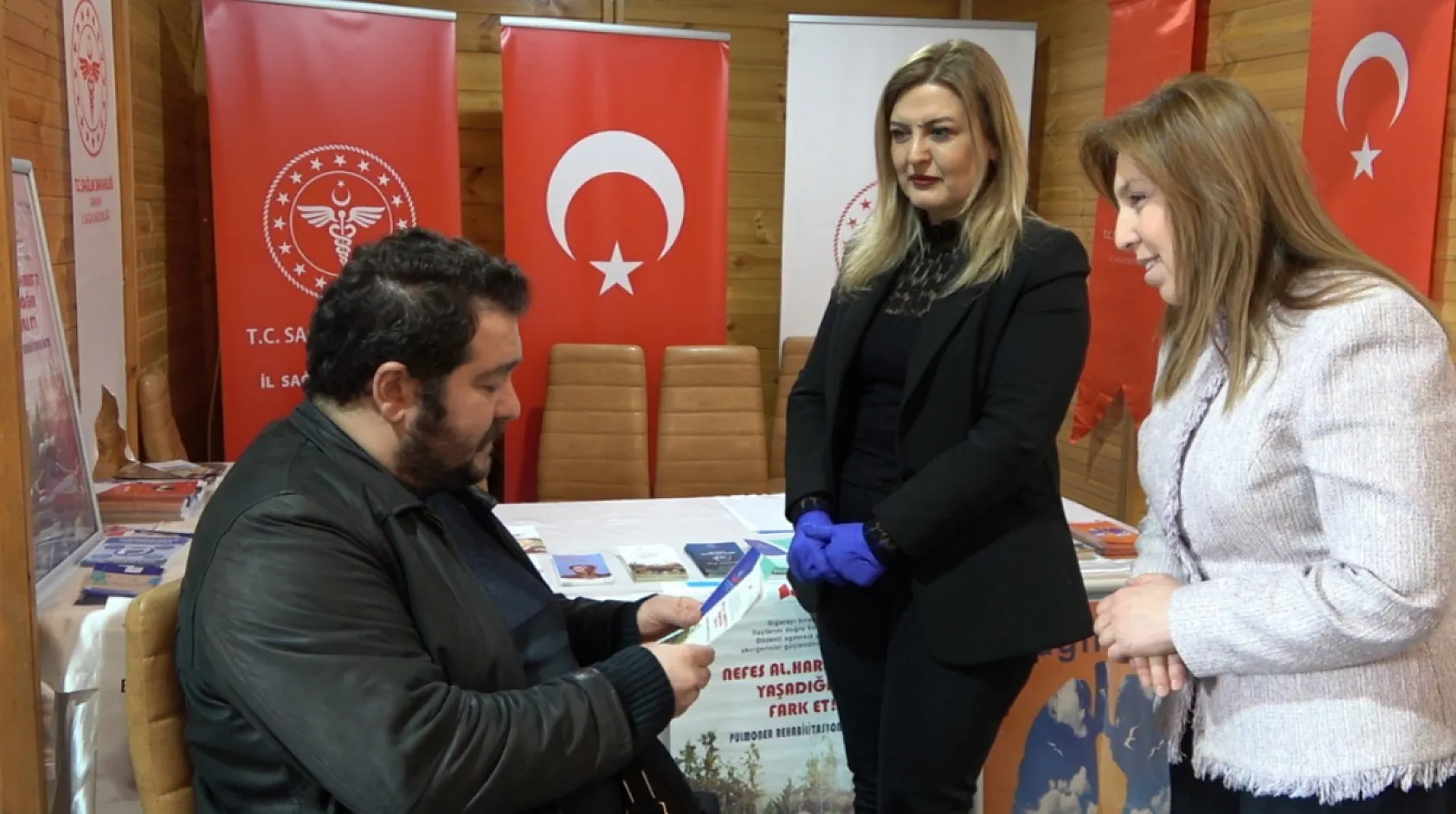 Samsun'da Pulmoner Rehabilitasyon Haftası'nda akciğer sağlığına dikkat çekildi