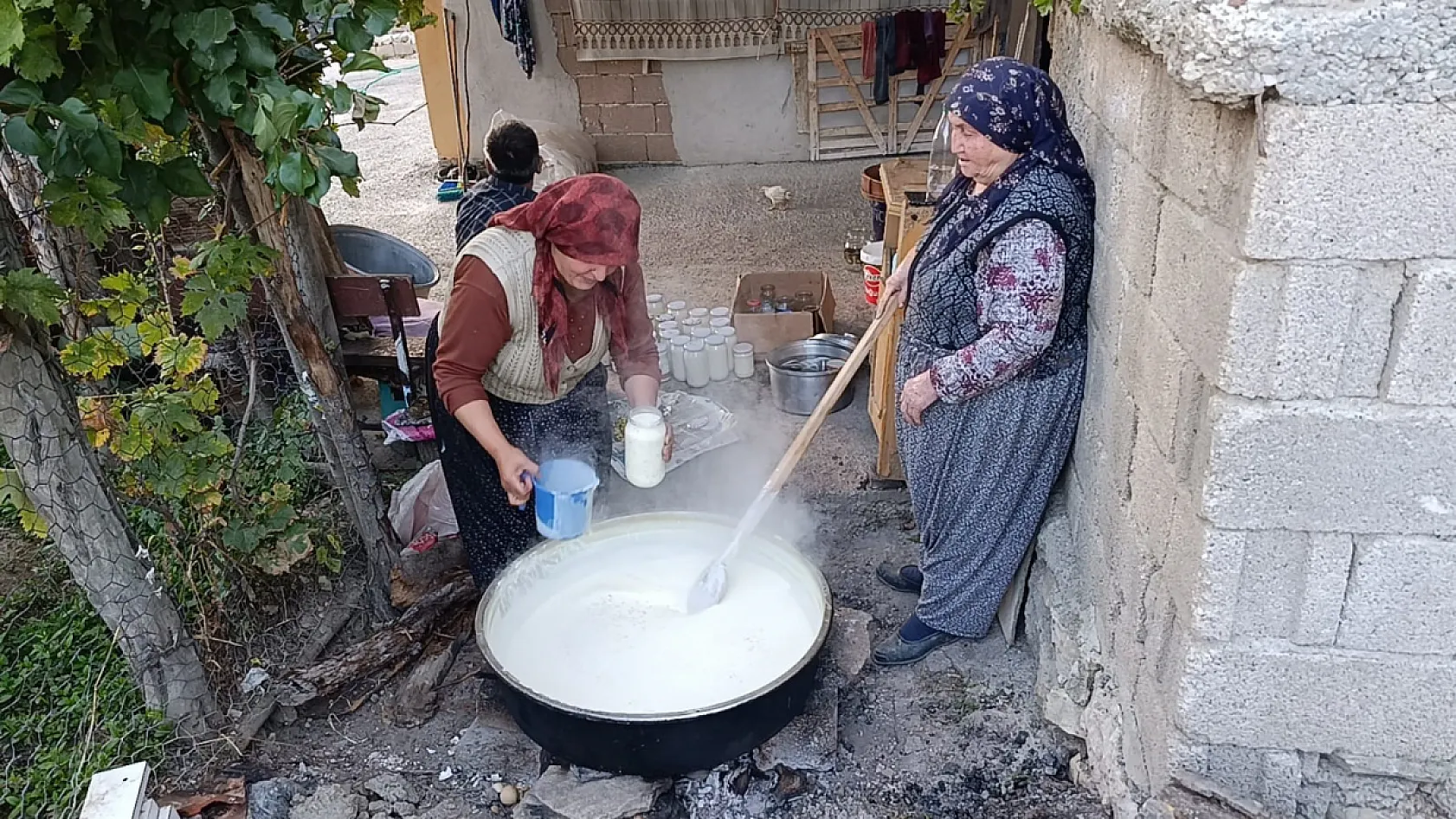 Şişe tarhanası kış hazırlıklarını kolaylaştırıyor
