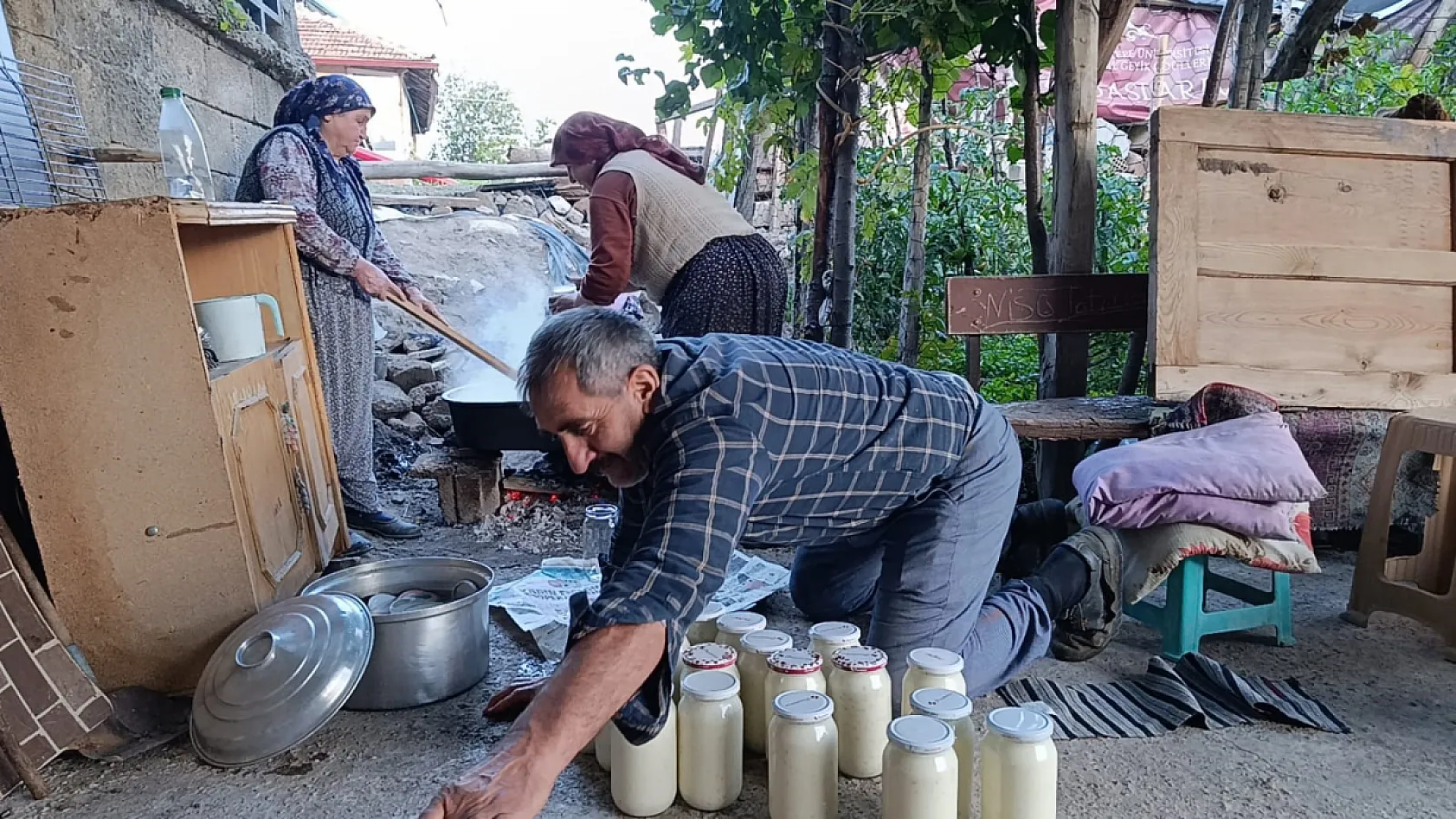Şişe tarhanası kış hazırlıklarını kolaylaştırıyor
