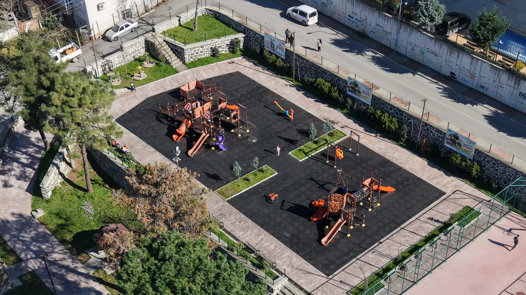 Canik'in Güvenli Parklarında Ücretsiz İnternet Hizmeti Sunuluyor
