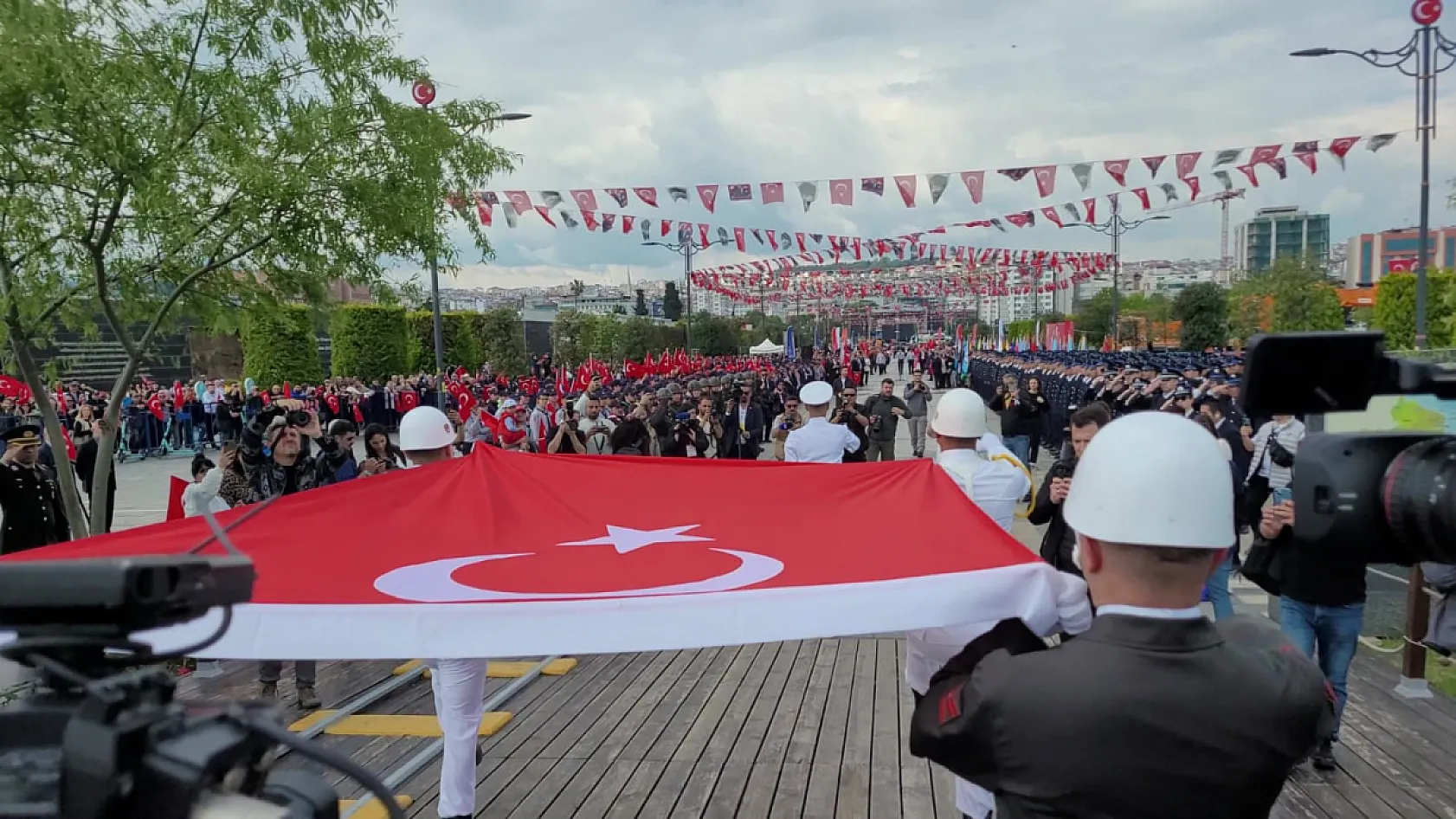 Samsun'da 19 Mayıs'ın simgesi yeniden canlandı