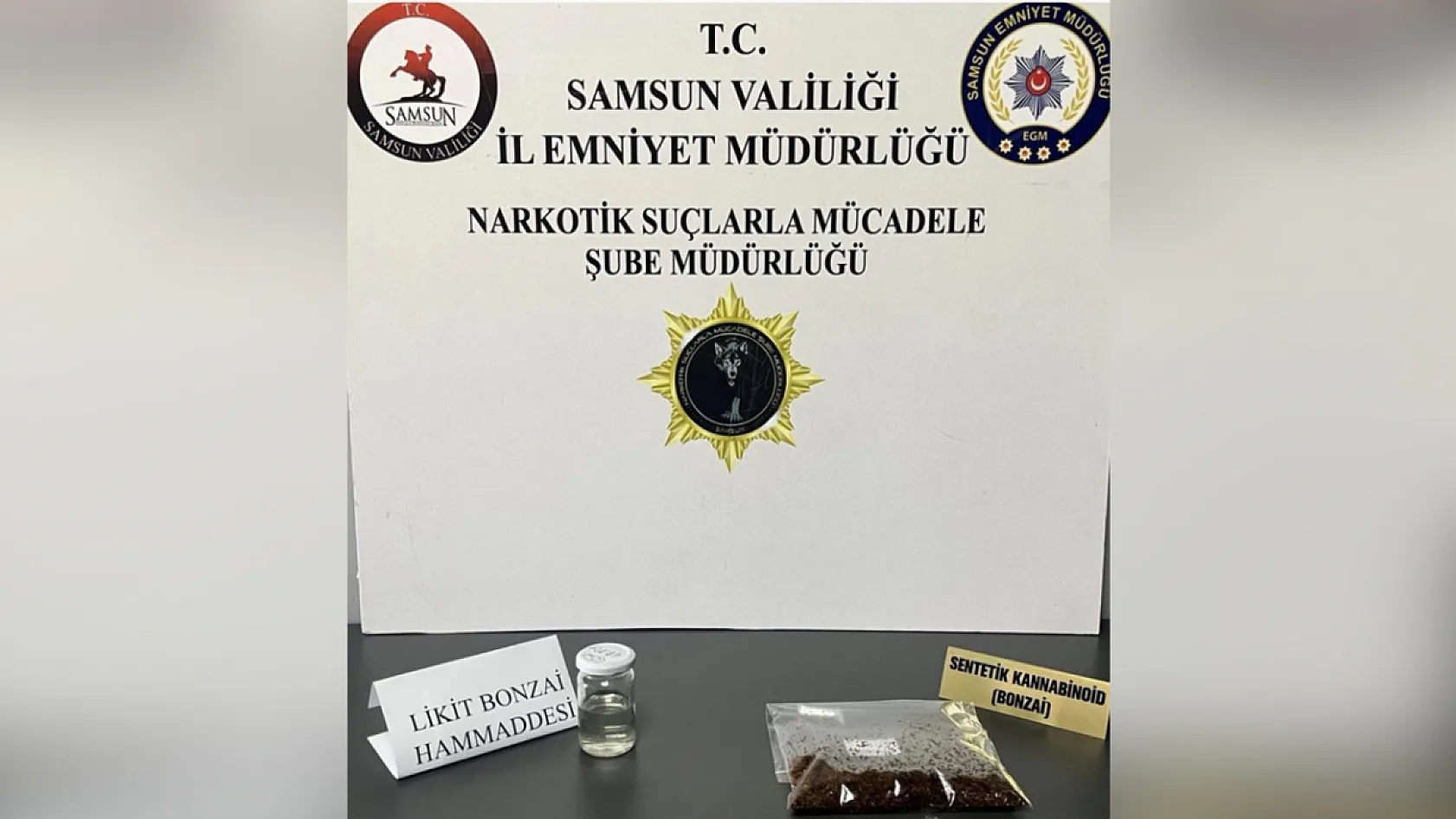 Samsun'da Narkotik Operasyonu: 8 şüpheliye adli işlem!
