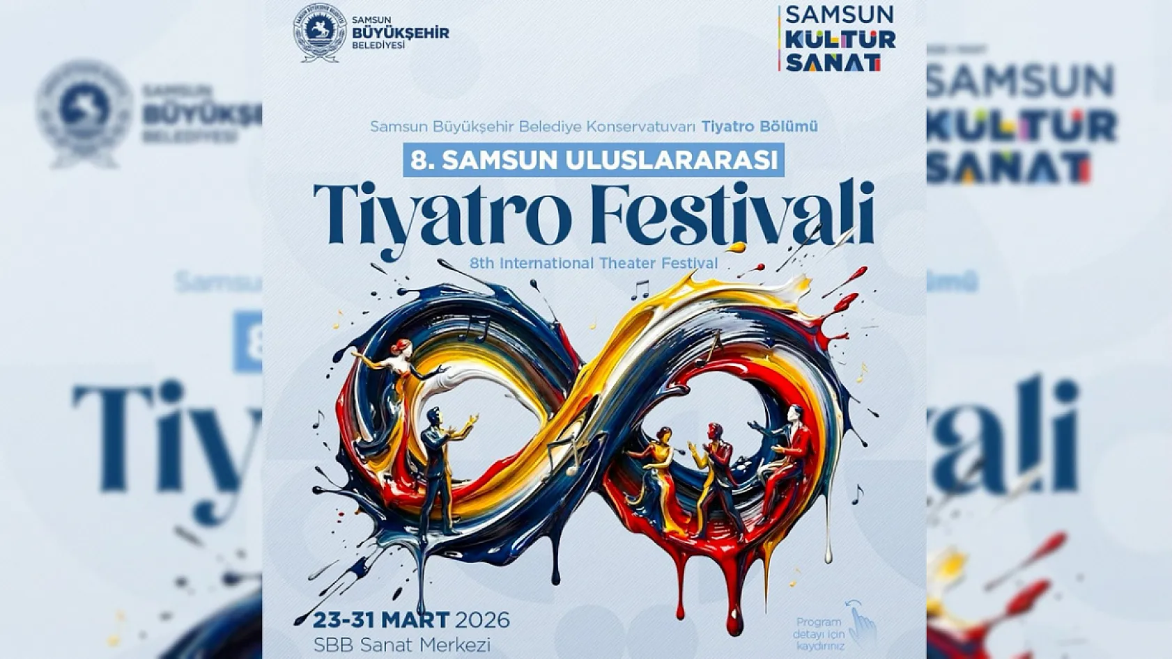 Samsun'da tiyatro rüzgarı: 8. uluslararası festival başlıyor