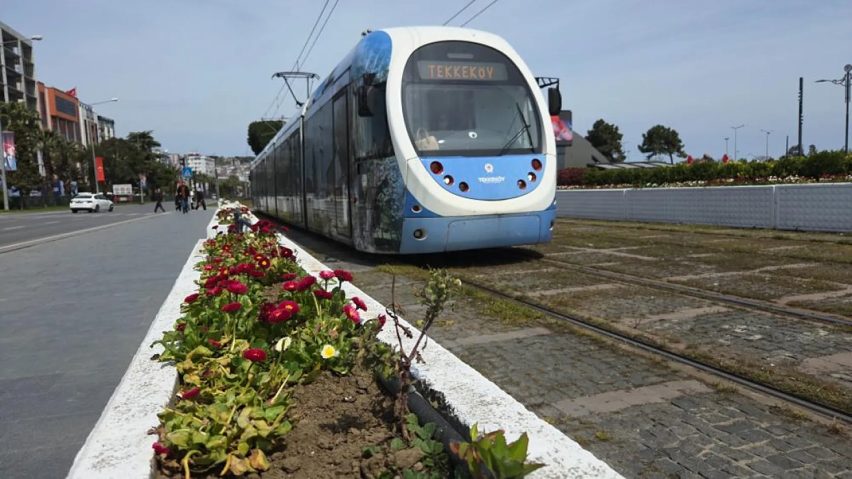 Samsun'a 12 yeni tramvay geliyor