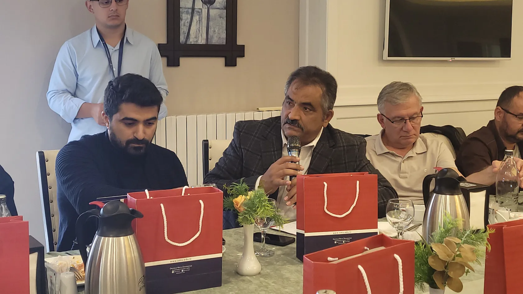 OMÜ Rektörü  Prof. Dr. Fatma Aydın basınla buluştu