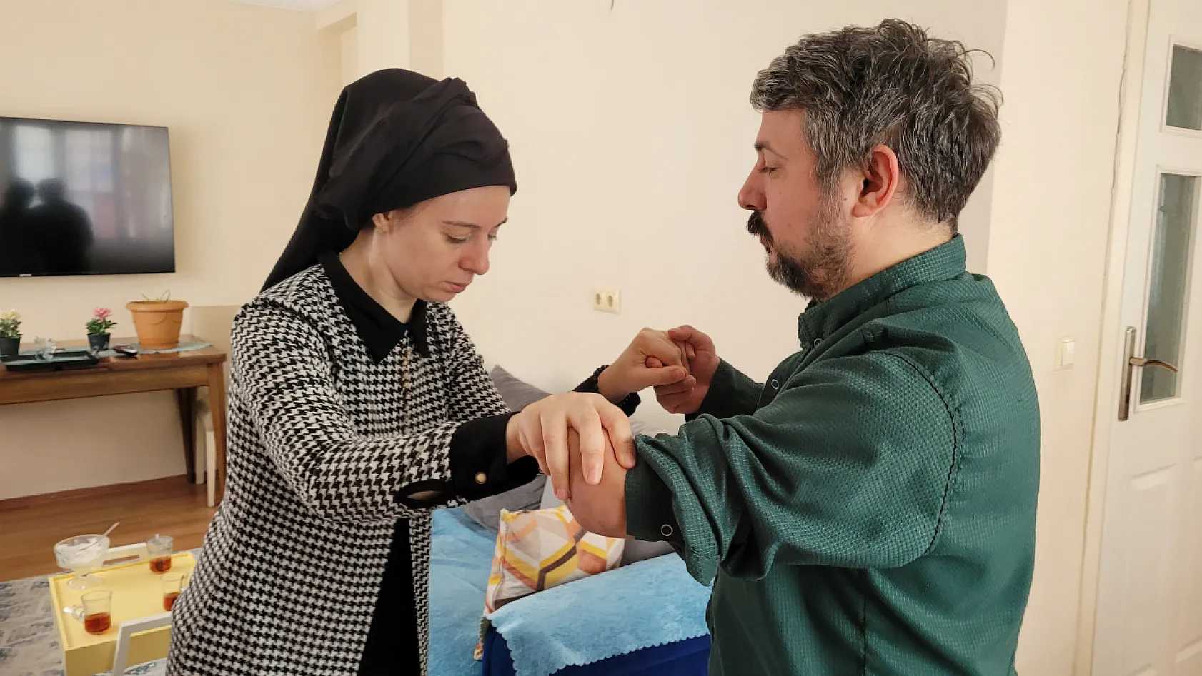 İş kazasında kolunu ve ayağını kaybeden engelli baba yıllardır iş bekliyor