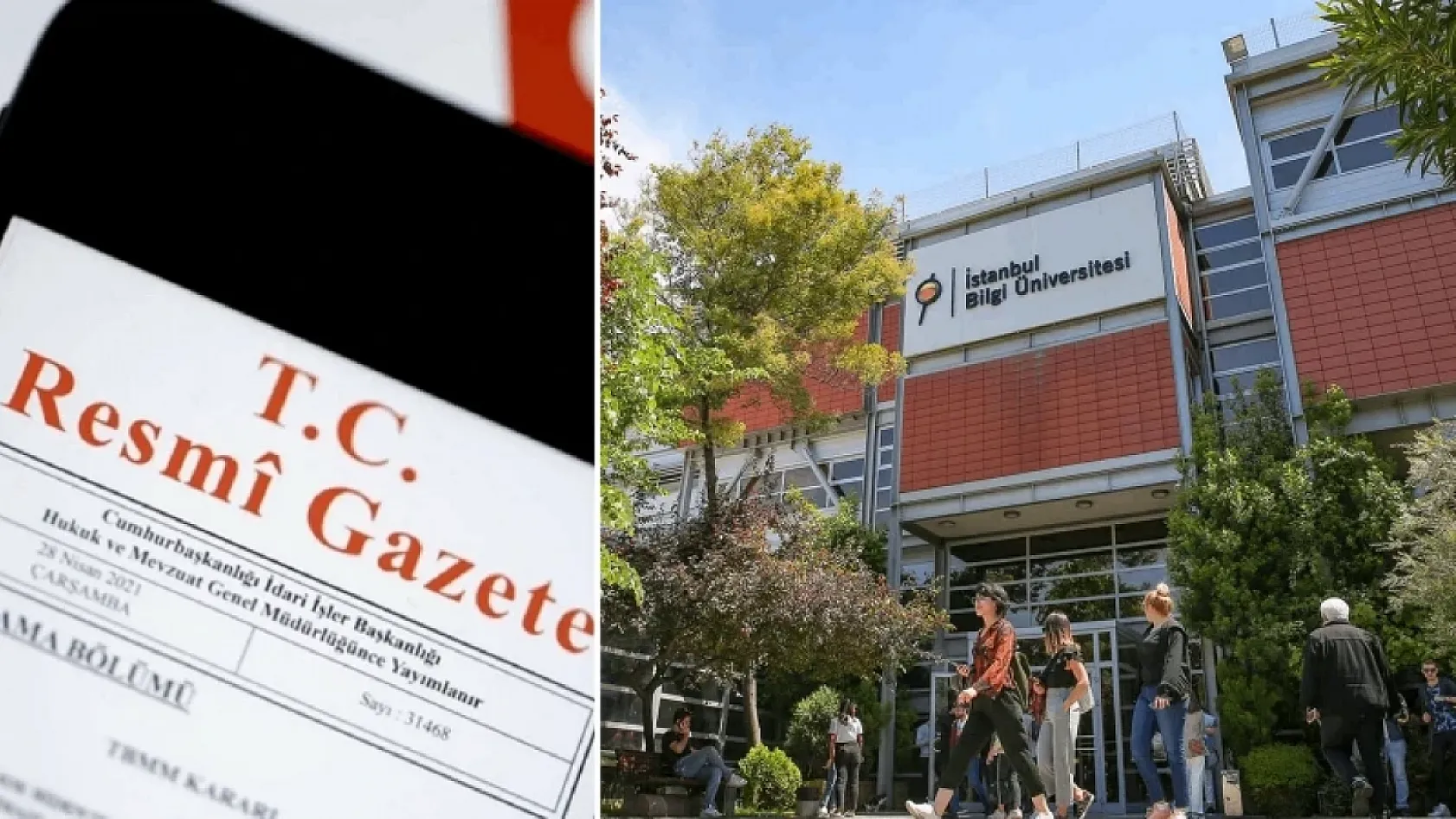İstanbul Bilgi Üniversitesi Erdoğan'ın imzasıyla kapatıldı