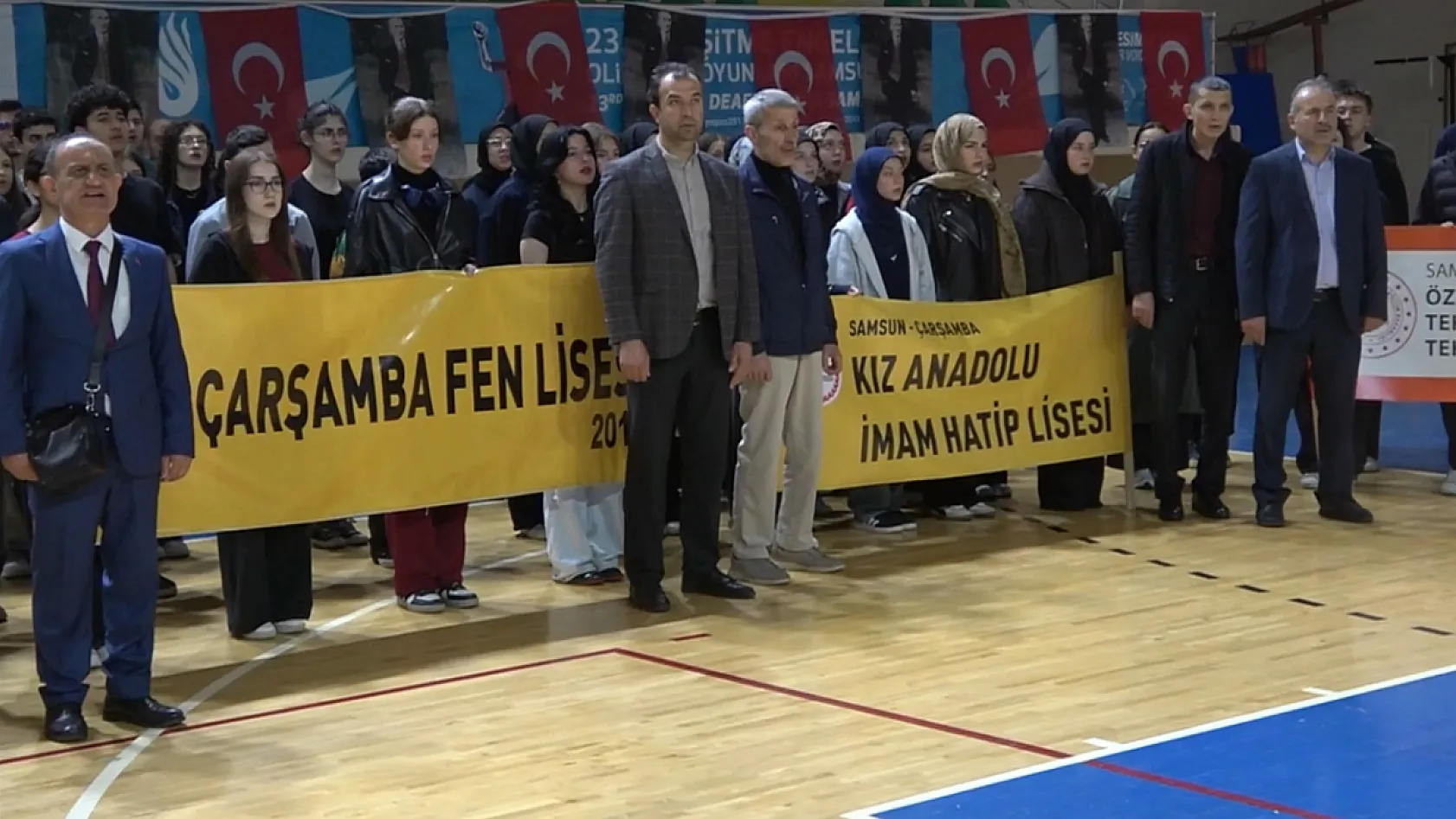 Çarşamba'da 19 Mayıs coşkuyla kutlandı