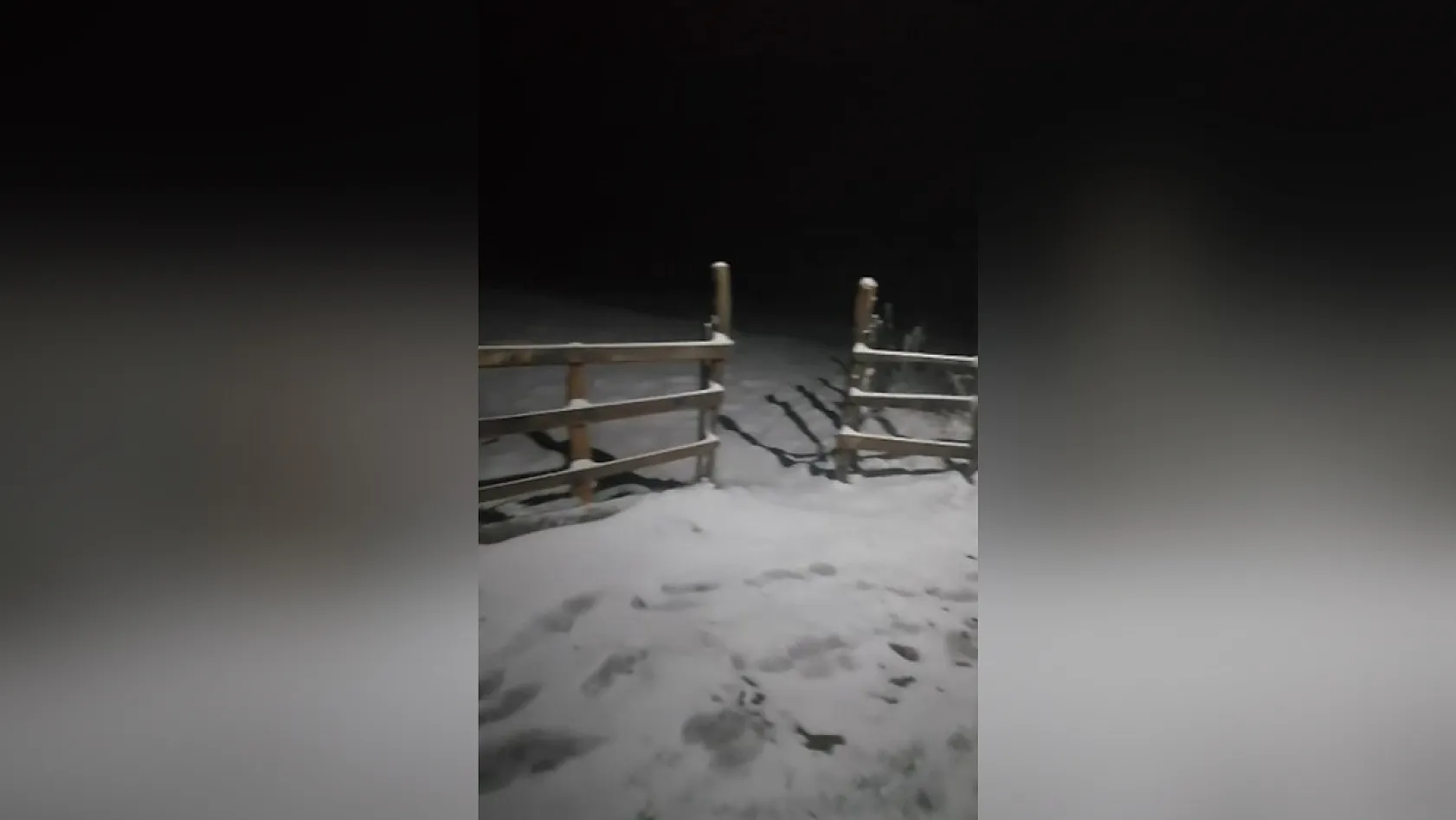 Karadeniz'de kış bitmiyor, yaylalarda kar lapa lapa yağıyor!