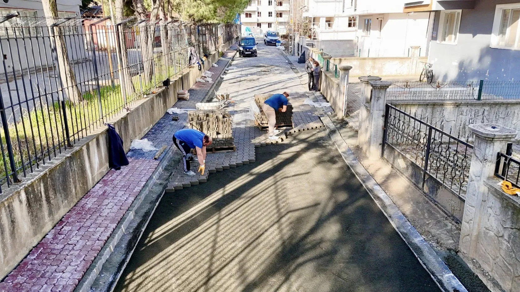 Çarşamba Belediyesi'nden sahada yoğun mesai