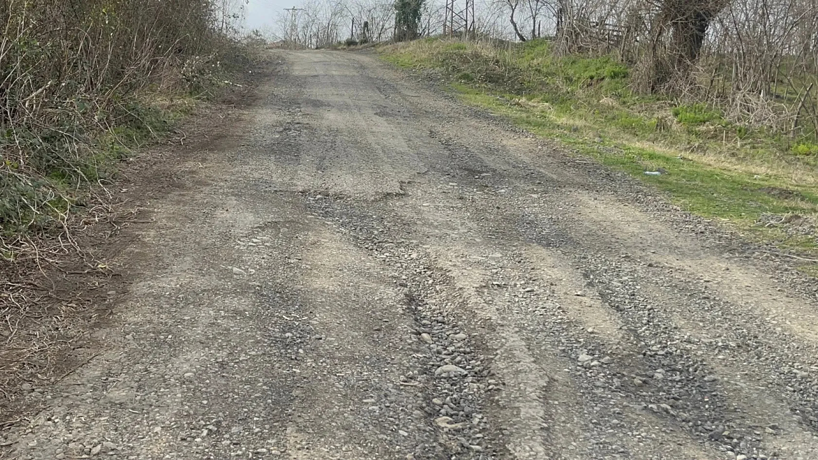 Salıpazarı  beton yollarla daha konforlu