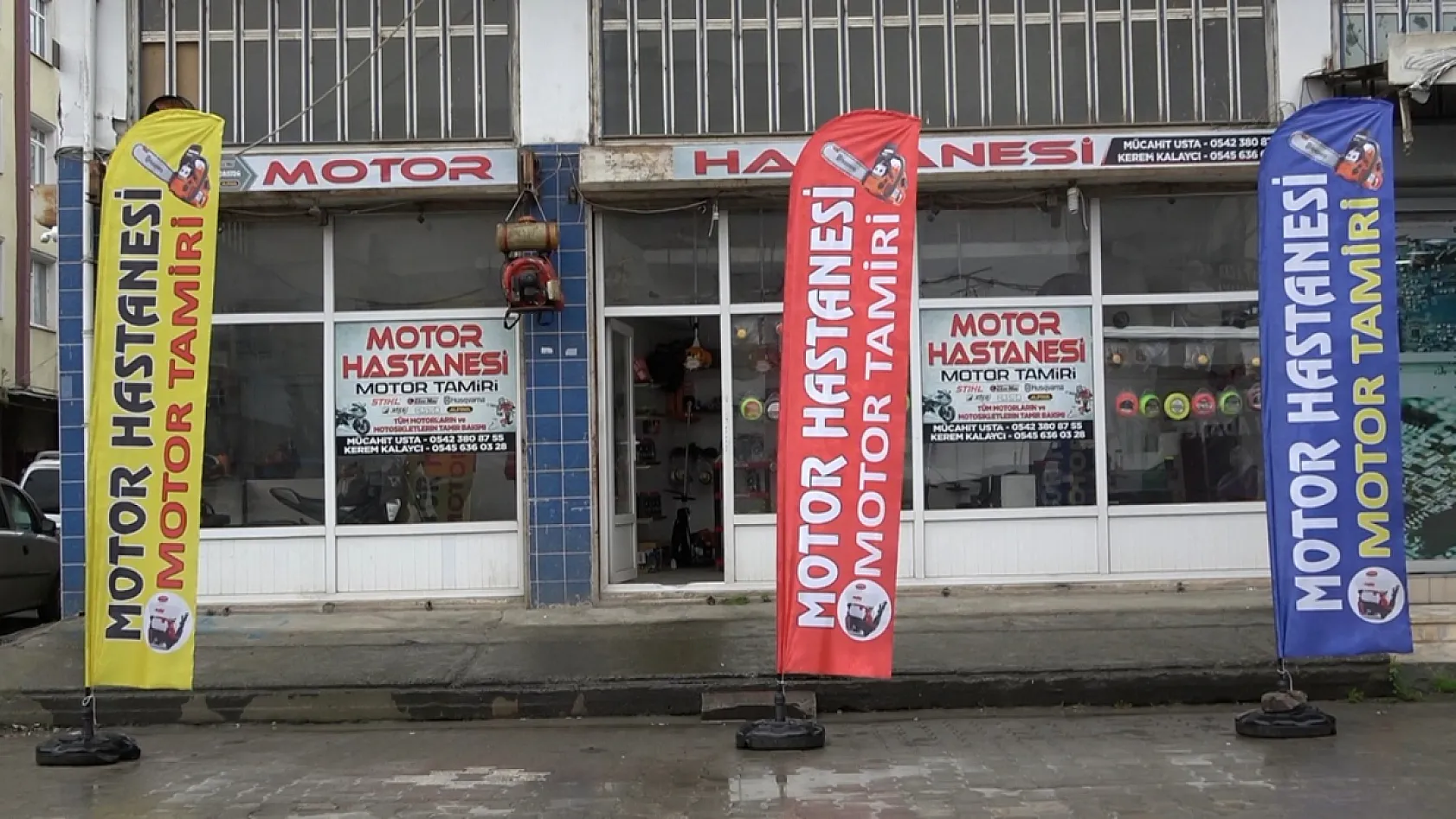 Çarşamba'da motorlu ekipmanların adresi: Motor Hastanesi