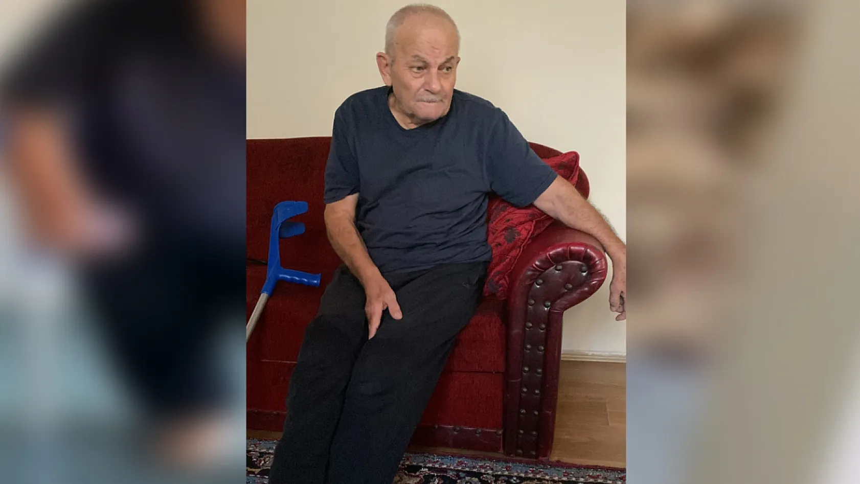 Samsun'da 76 yaşındaki engelli adamdan yardım çağrısı: 'Artık kendi ihtiyaçlarımı karşılayamıyorum'